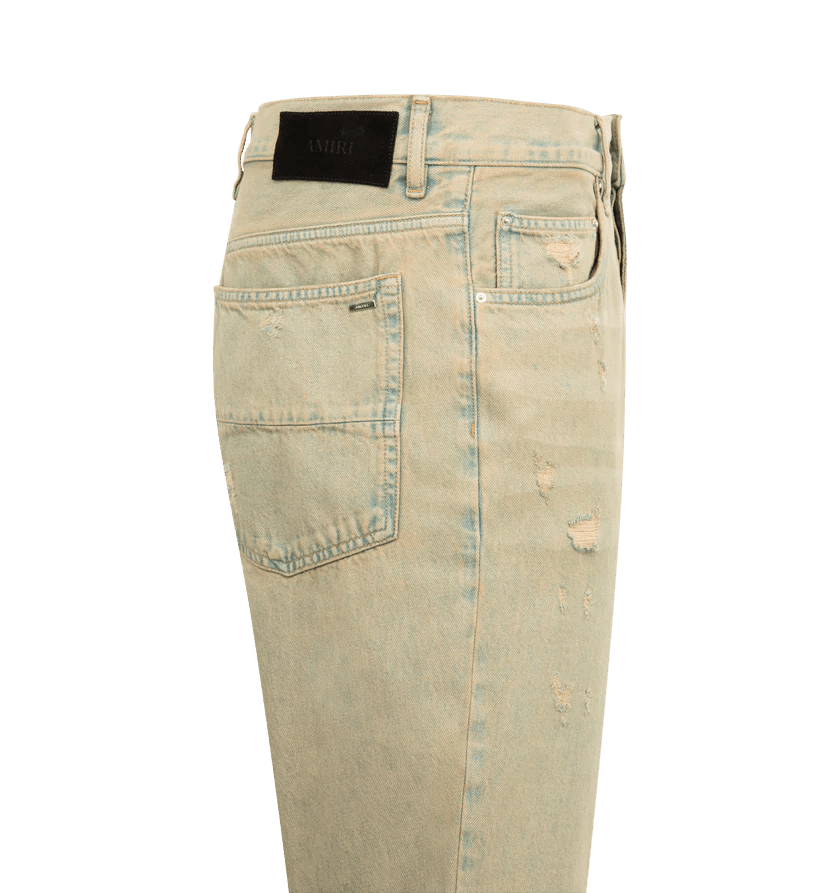 Amiri o1h1sh10526 Mx1 Straight Flare Jean Size US 34 / EU 50 - 3 Thumbnail