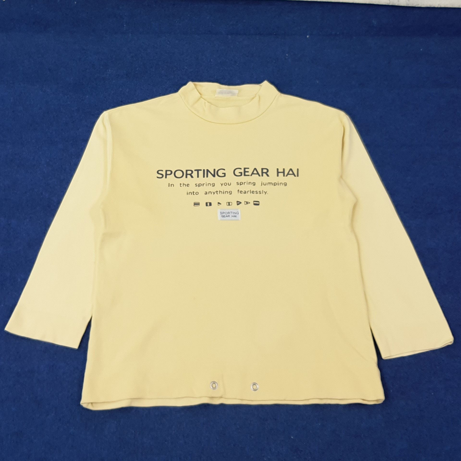 Hai Sporting Gear Vintage Hai Sporting Gear by Issey Miyake Sweatshirt C242N13 Size US M / EU 48-50 / 2 - 1 Thumbnail