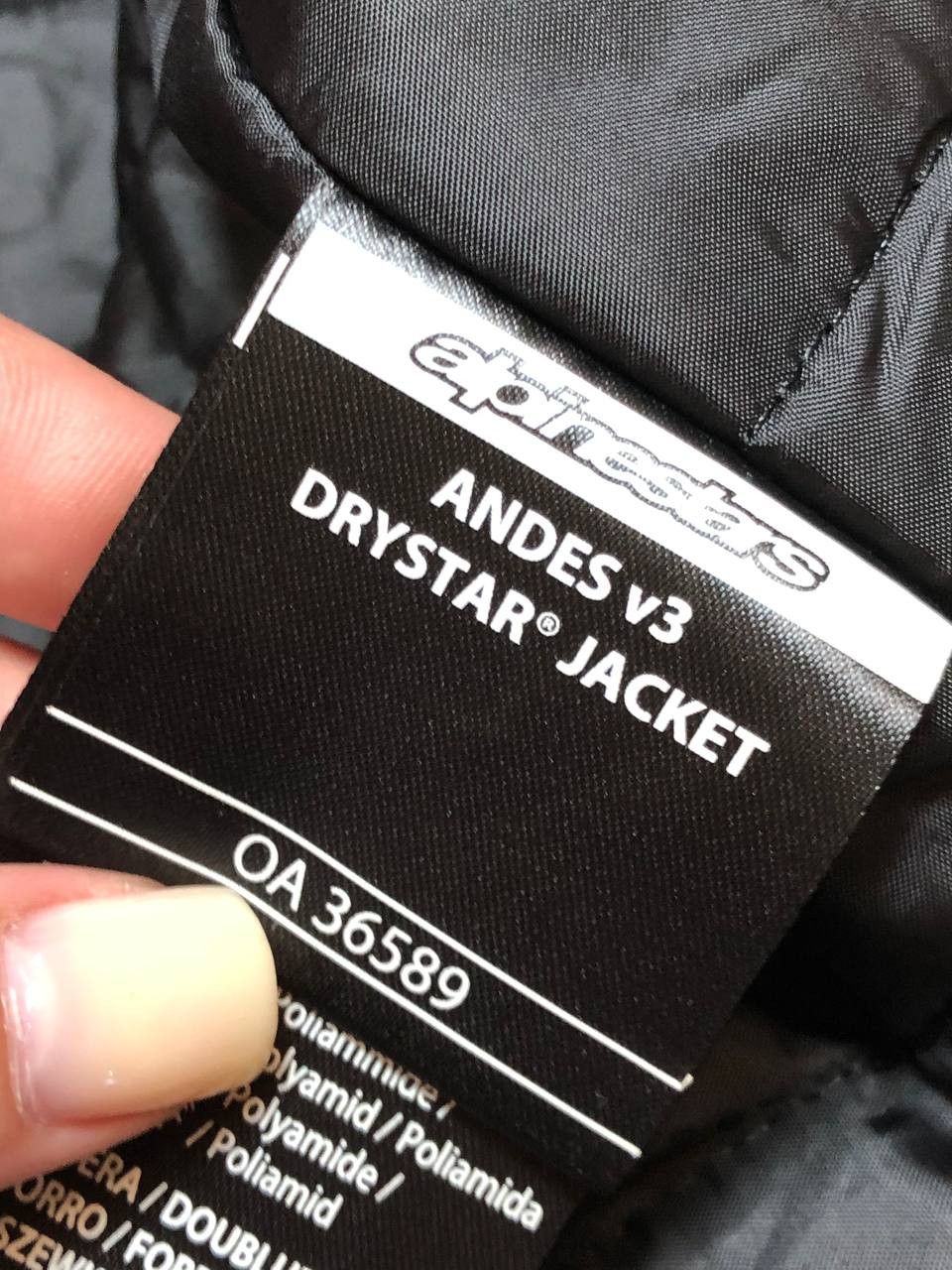 Alpinestars Vintage Alpinestars Lining Light Jacket Size XL Size US XL / EU 56 / 4 - 7 Thumbnail