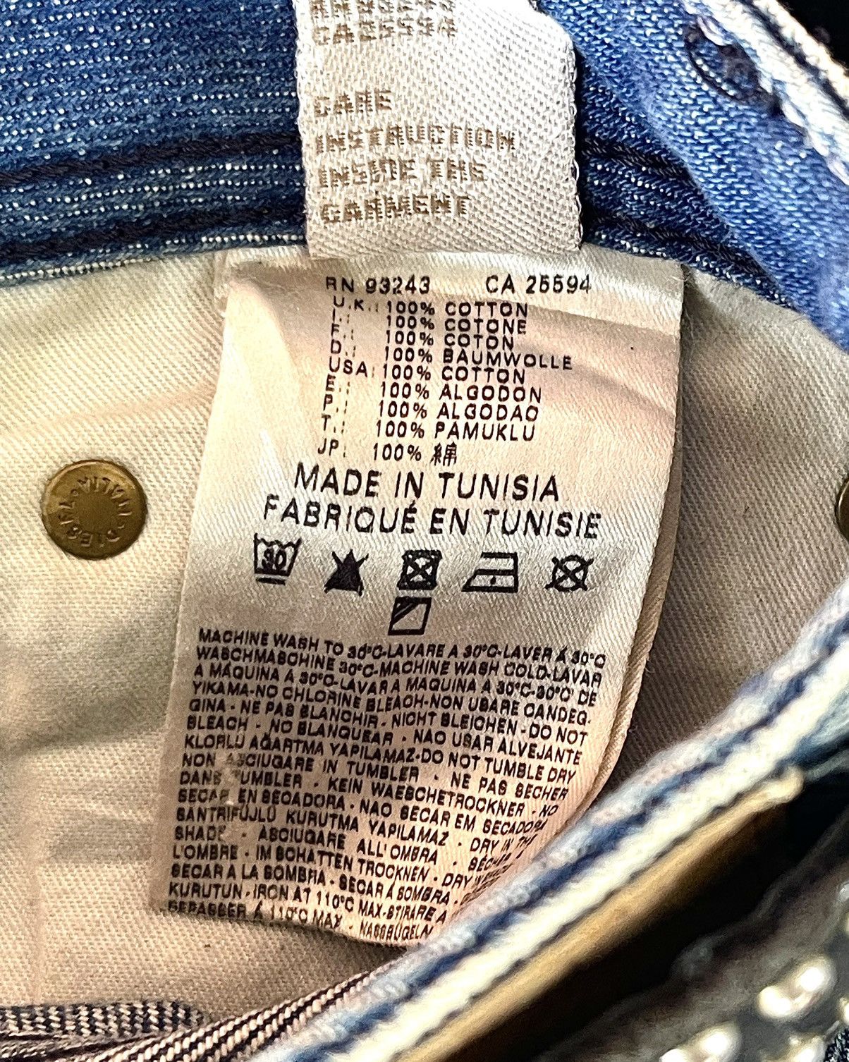 Diesel Diesel Zathan Flared Size US 31 - 5 Thumbnail
