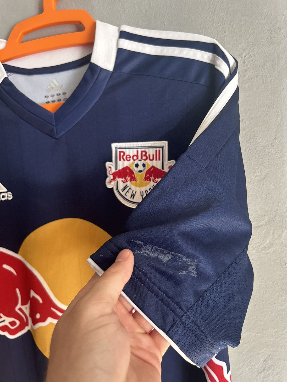 Adidas adidas New York Red Bulls Away jersey 2012 Size US M / EU 48-50 / 2 - 4 Thumbnail