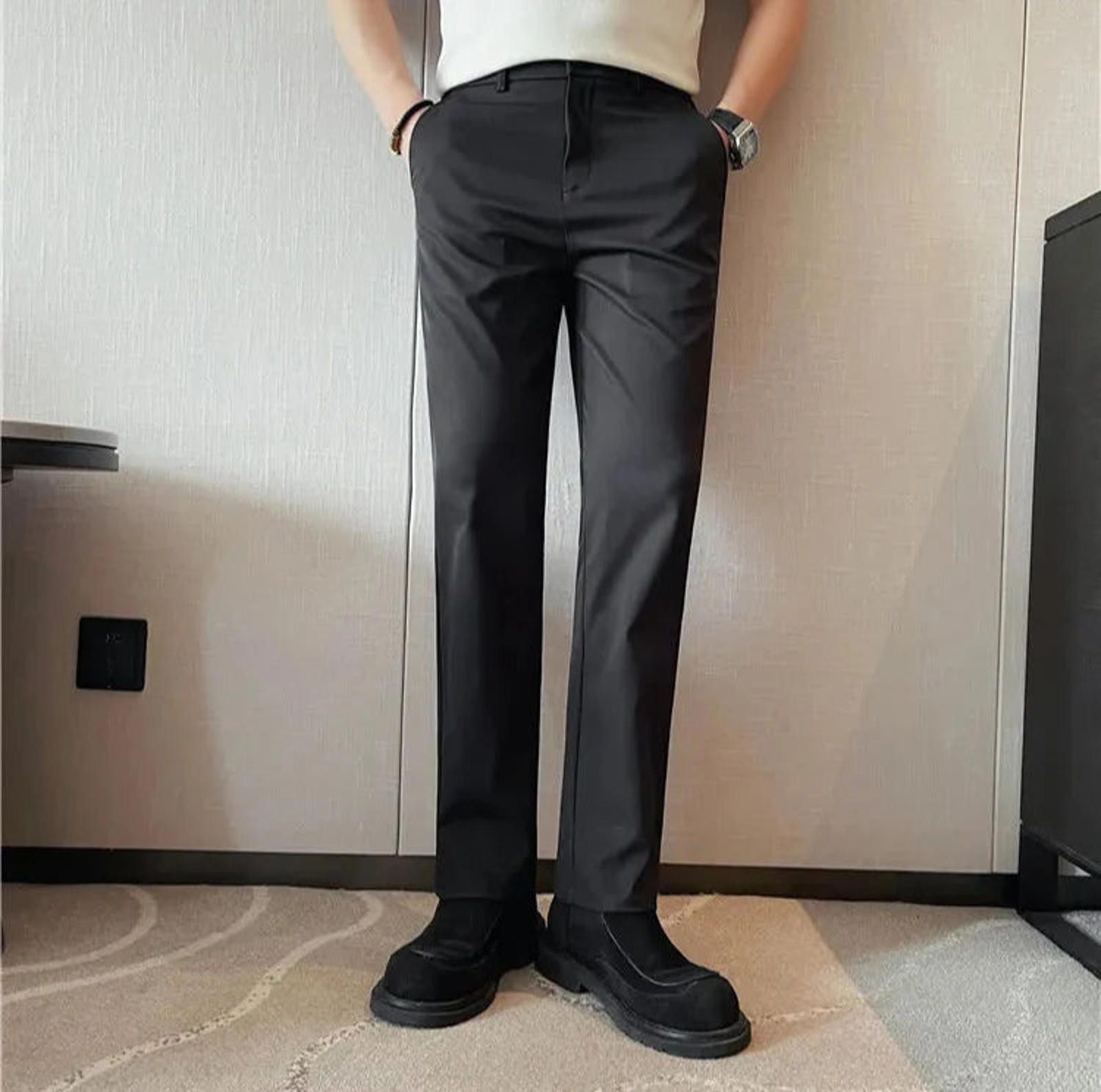 Other Minimalist Straight Leg Trousers Size US 30 / EU 46 - 2 Thumbnail