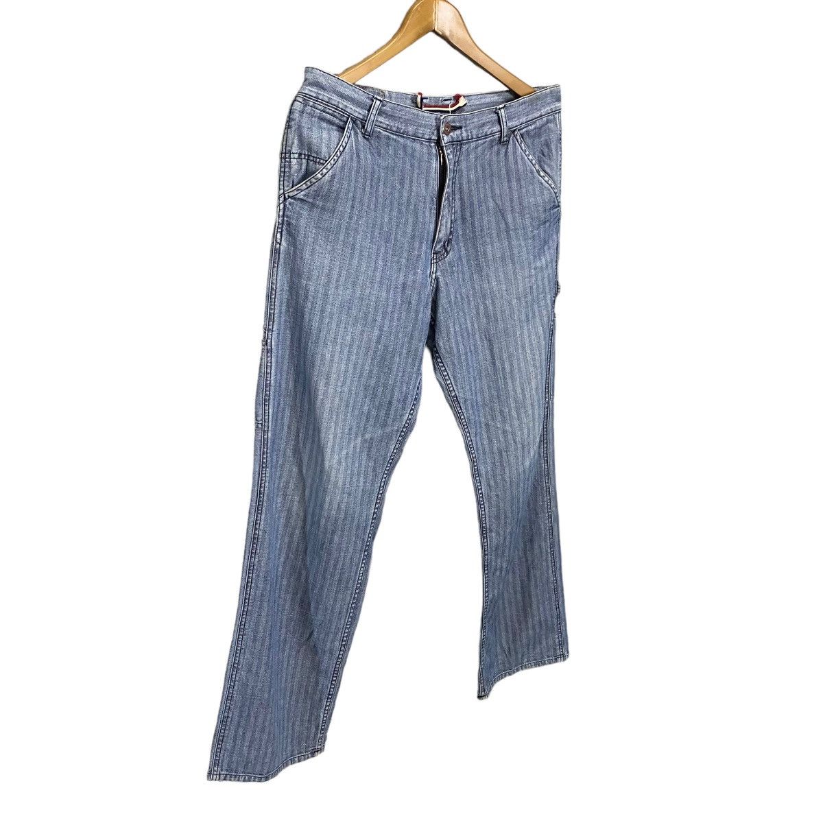 Tommy Hilfiger × Vintage Tommy Hilfiger Hikori carperter style denim pant Size US 33 - 12 Thumbnail