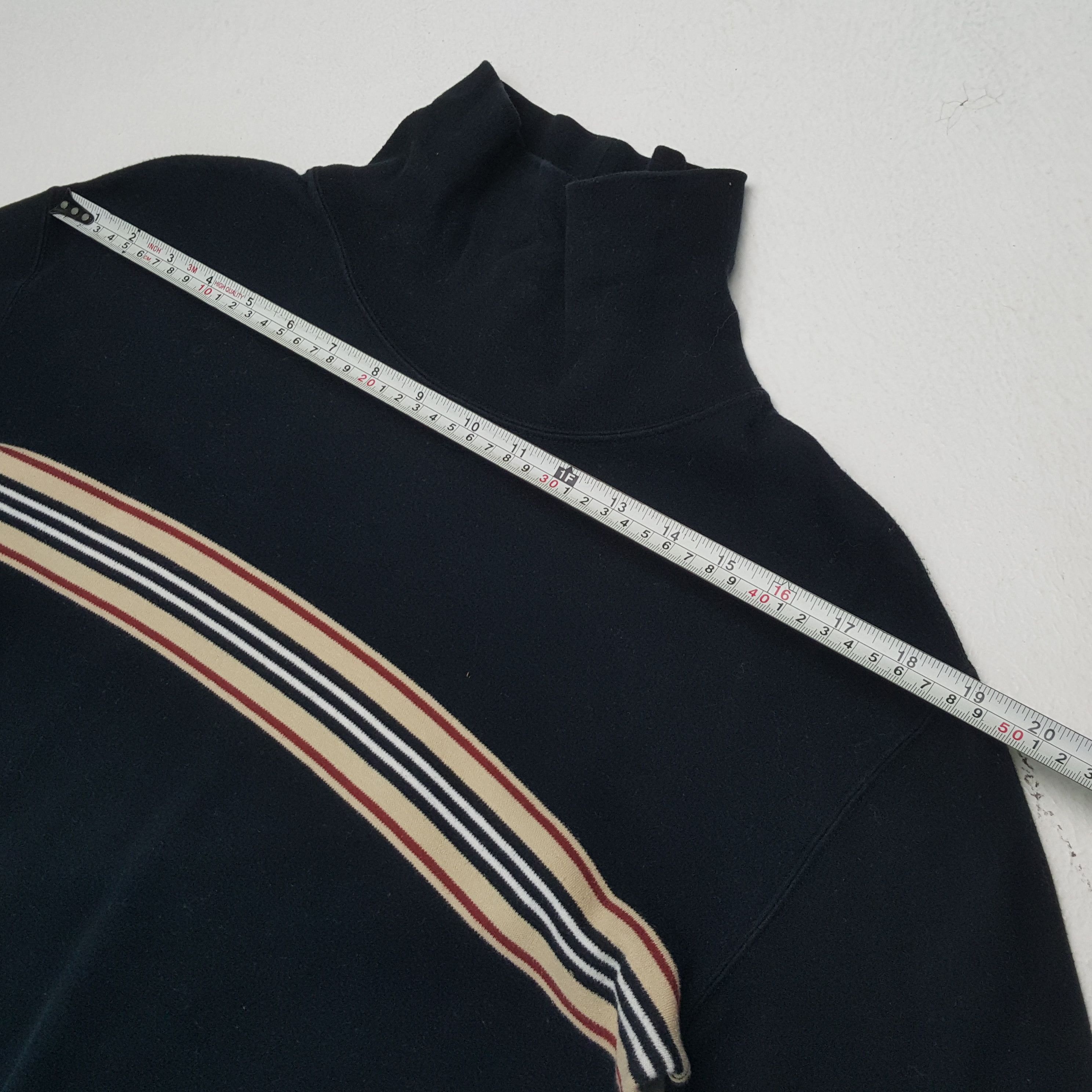 Burberry × Vintage BURBERRY Black Label Fashion Style Long Sleeve Tshirt Size M / US 6-8 / IT 42-44 - 4 Thumbnail