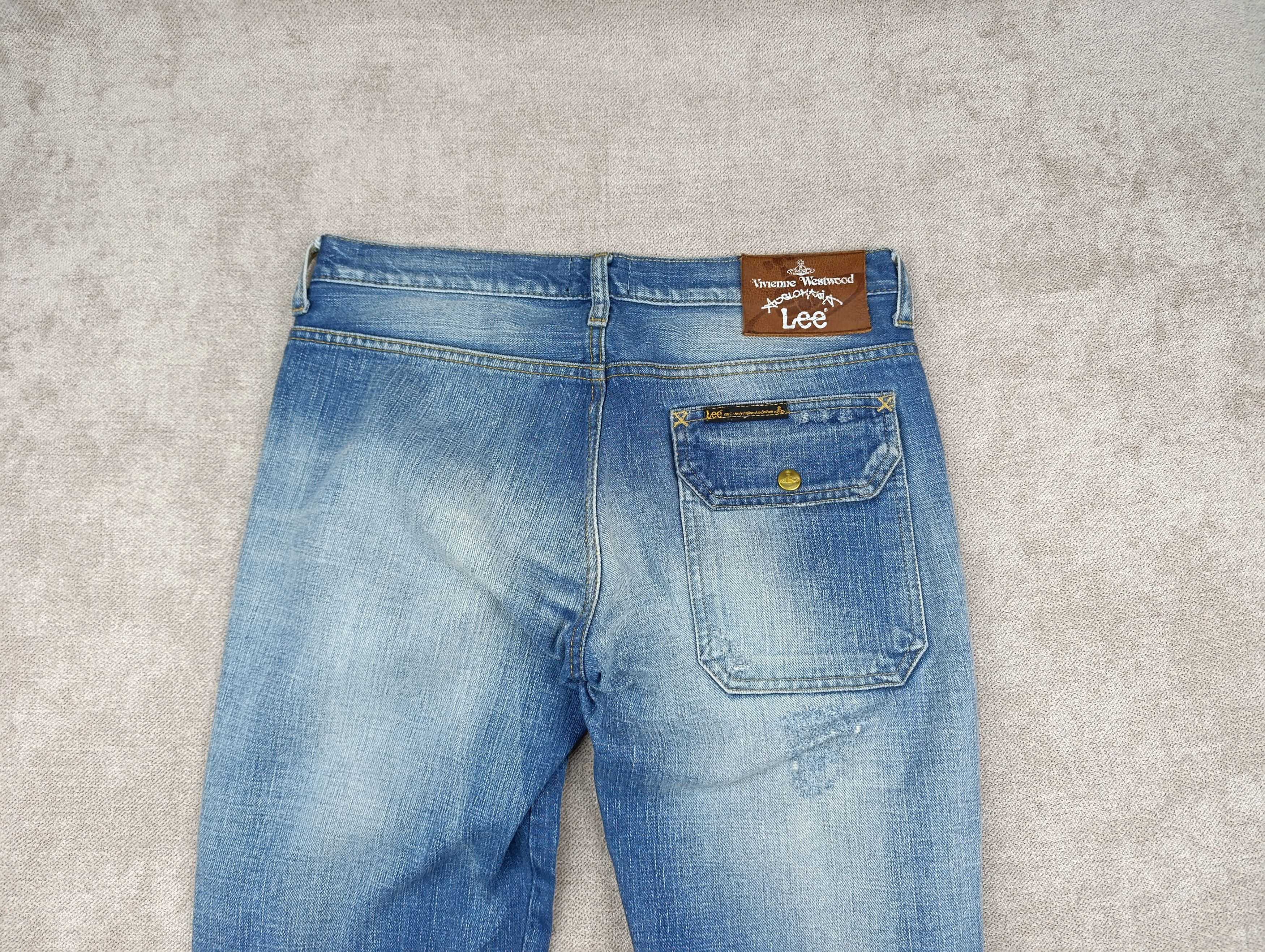 Lee × Vivienne Westwood Lee × Vivienne Westwood Pamela Jeans Denim Pants Size 26" / US 2 / IT 38 - 3 Thumbnail