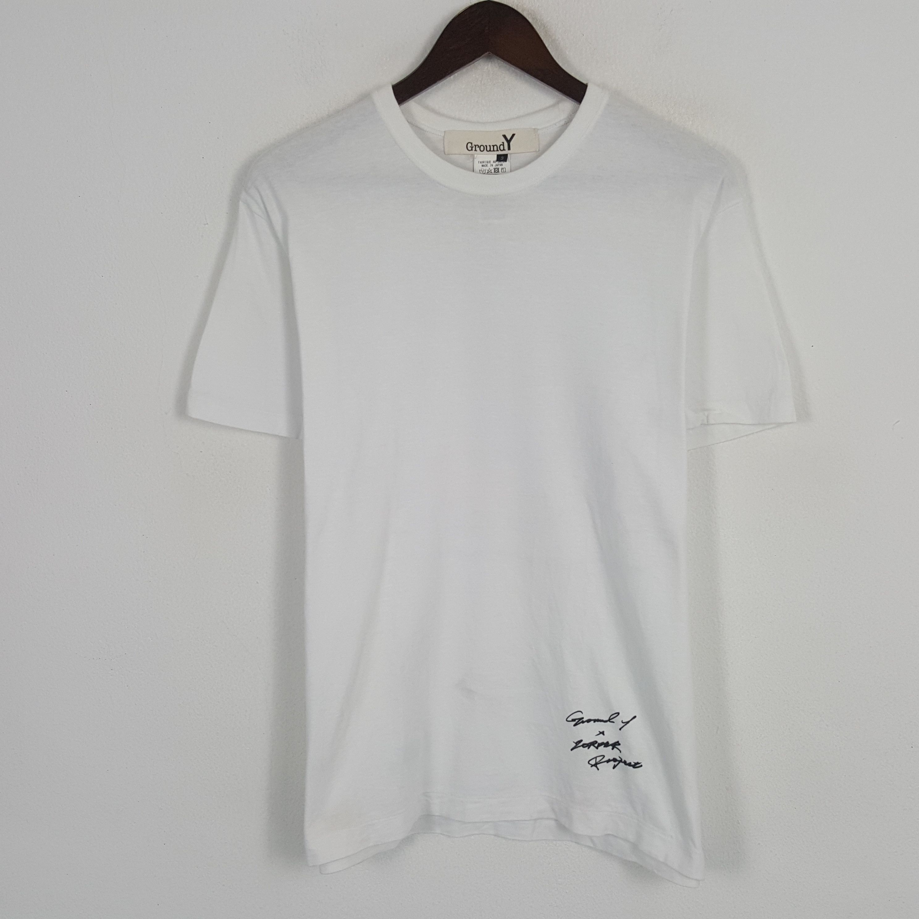 Ground Y × Vintage × Yohji Yamamoto Vintage GroundY by Yohji Yamamoto Tshirt Size US L / EU 52-54 / 3 - 3 Thumbnail