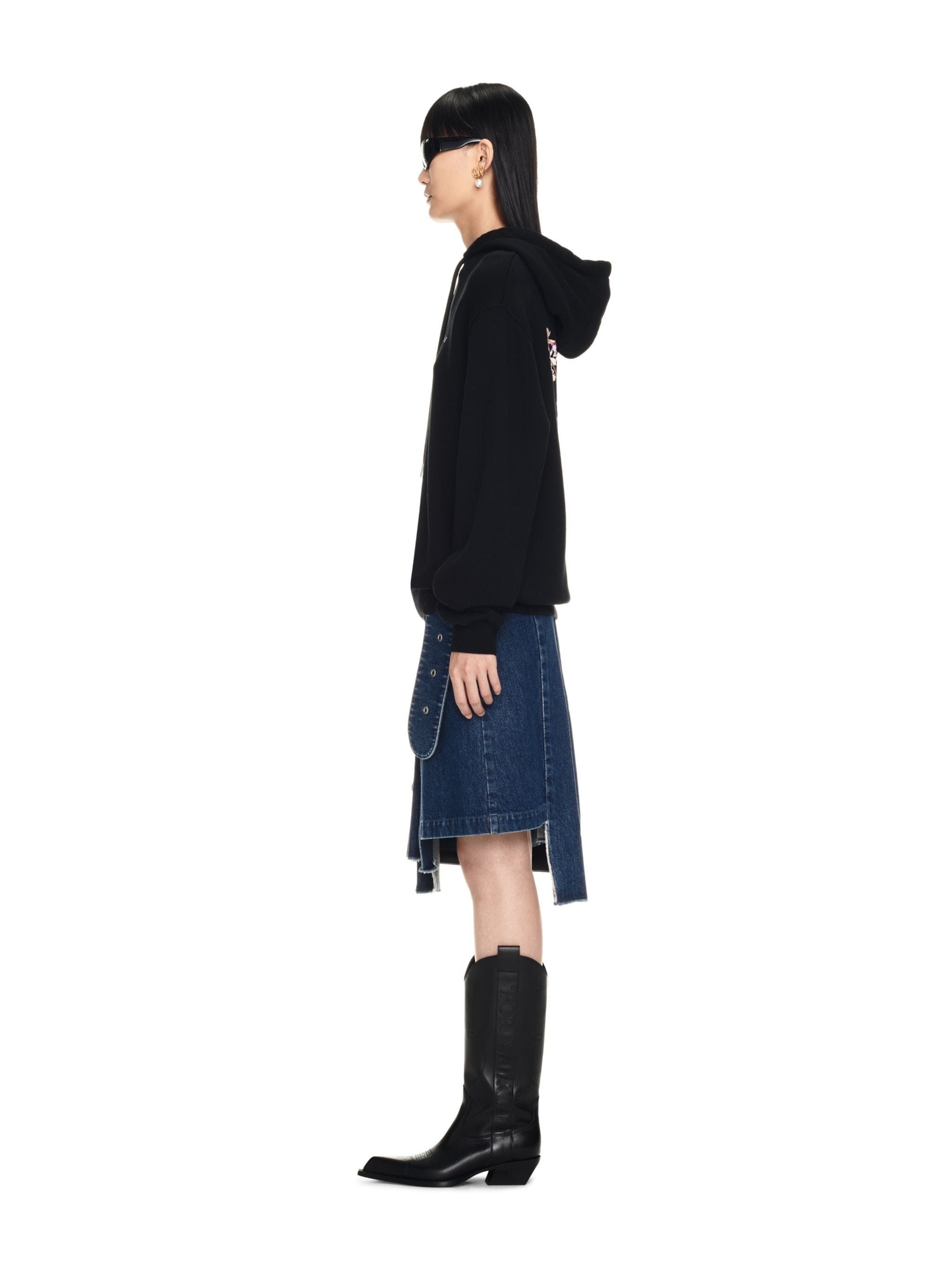 Off-White o1s22i1n0824 X-Ray Arrow Hoodie in Black Size S / US 4 / IT 40 - 3 Thumbnail