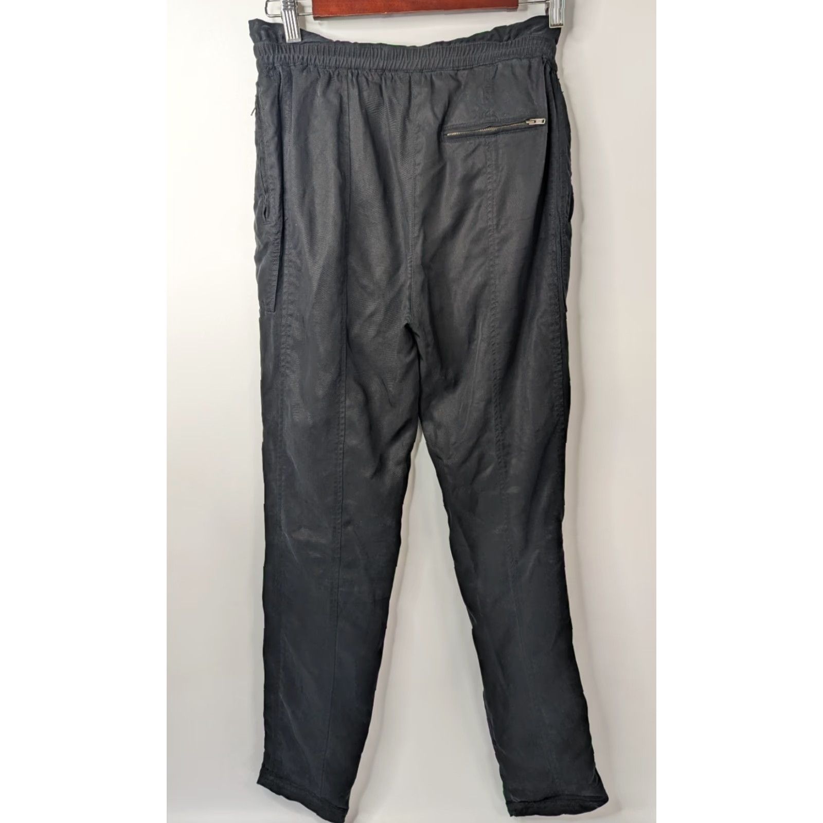 Vintage Wilfred Pant Womens Size 2 Black Pull On Lyocell Trousers Casual Pants Size 26" / US 2 / IT 38 - 4 Thumbnail