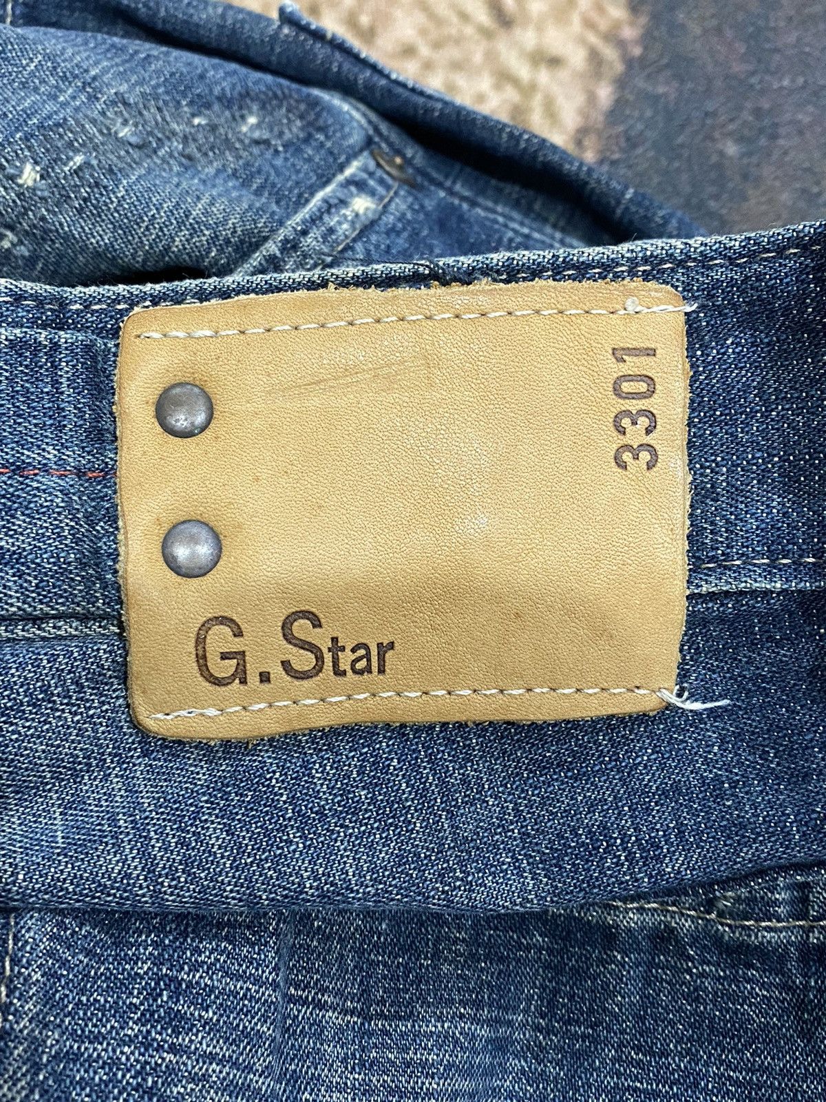 G-Star G.Star Raw Disressed Loose Jeans W34” Size US 34 / EU 50 - 12 Thumbnail