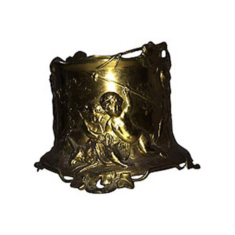 Designer Antique Cherub Spelter Candle Holder Size ONE SIZE - 1 Thumbnail