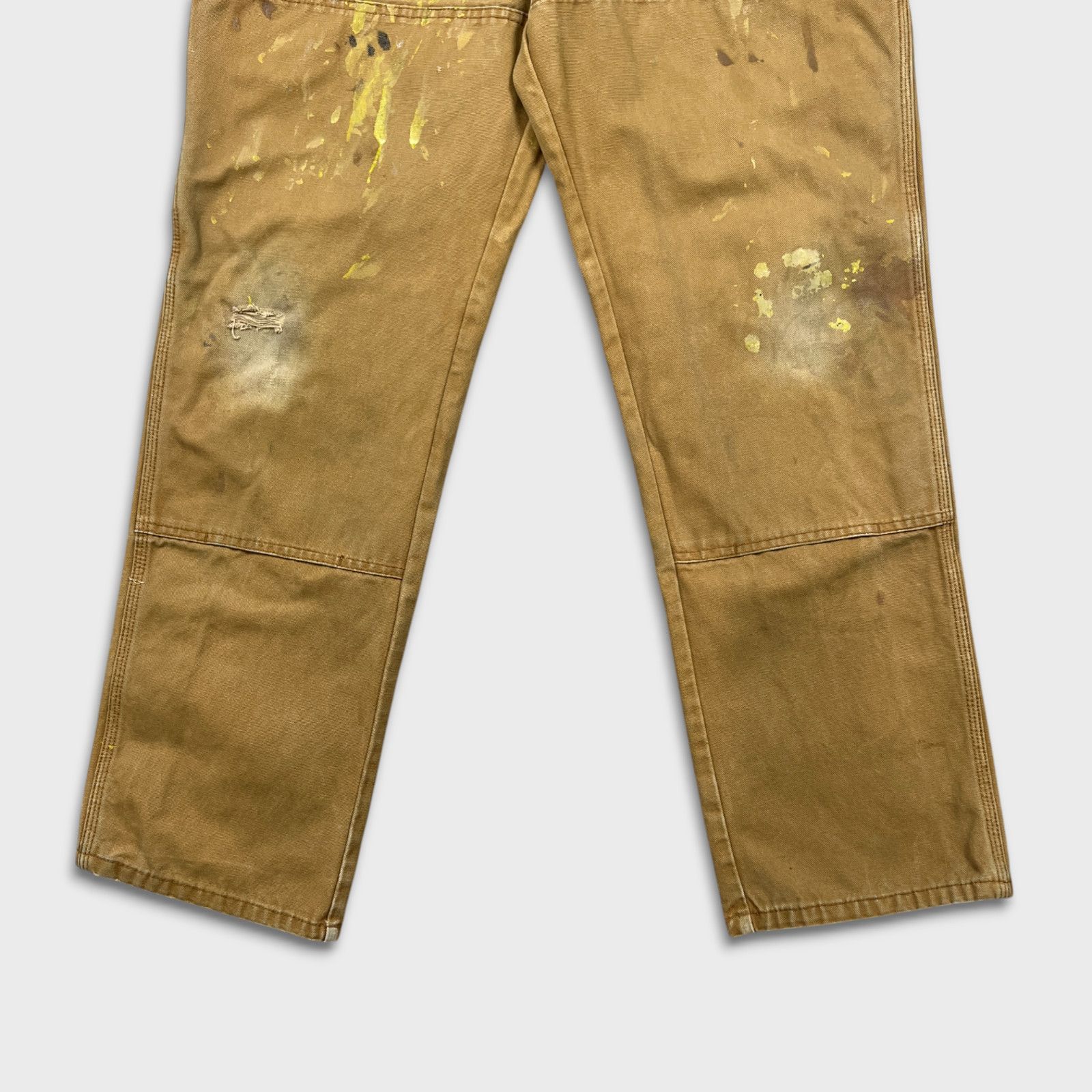 Dickies × Vintage Dickies Pants 38x30 Double Knee Distress Carpenter Canvas Size US 34 / EU 50 - 4 Thumbnail