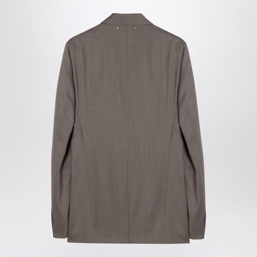 o1d2blof0824 Single-Breasted Jacket in Grey