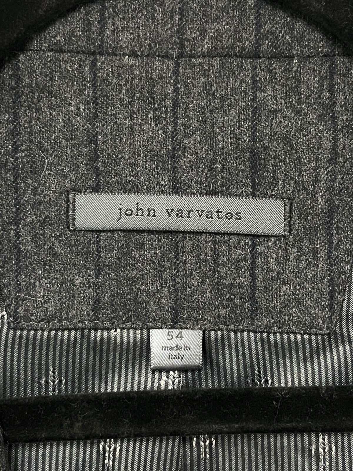 John Varvatos Pinstripe Jacket. Size EU 54 USA 44 Size US L / EU 52-54 / 3 - 6 Thumbnail