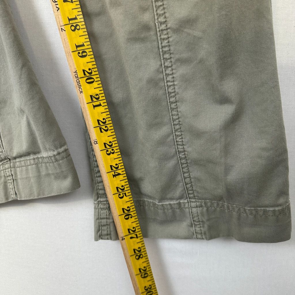 Abercrombie & Fitch Abercrombie & Fitch Cargo Utility Pants Olive Green Women's Size 25" / US 0 / IT 36 - 7 Thumbnail
