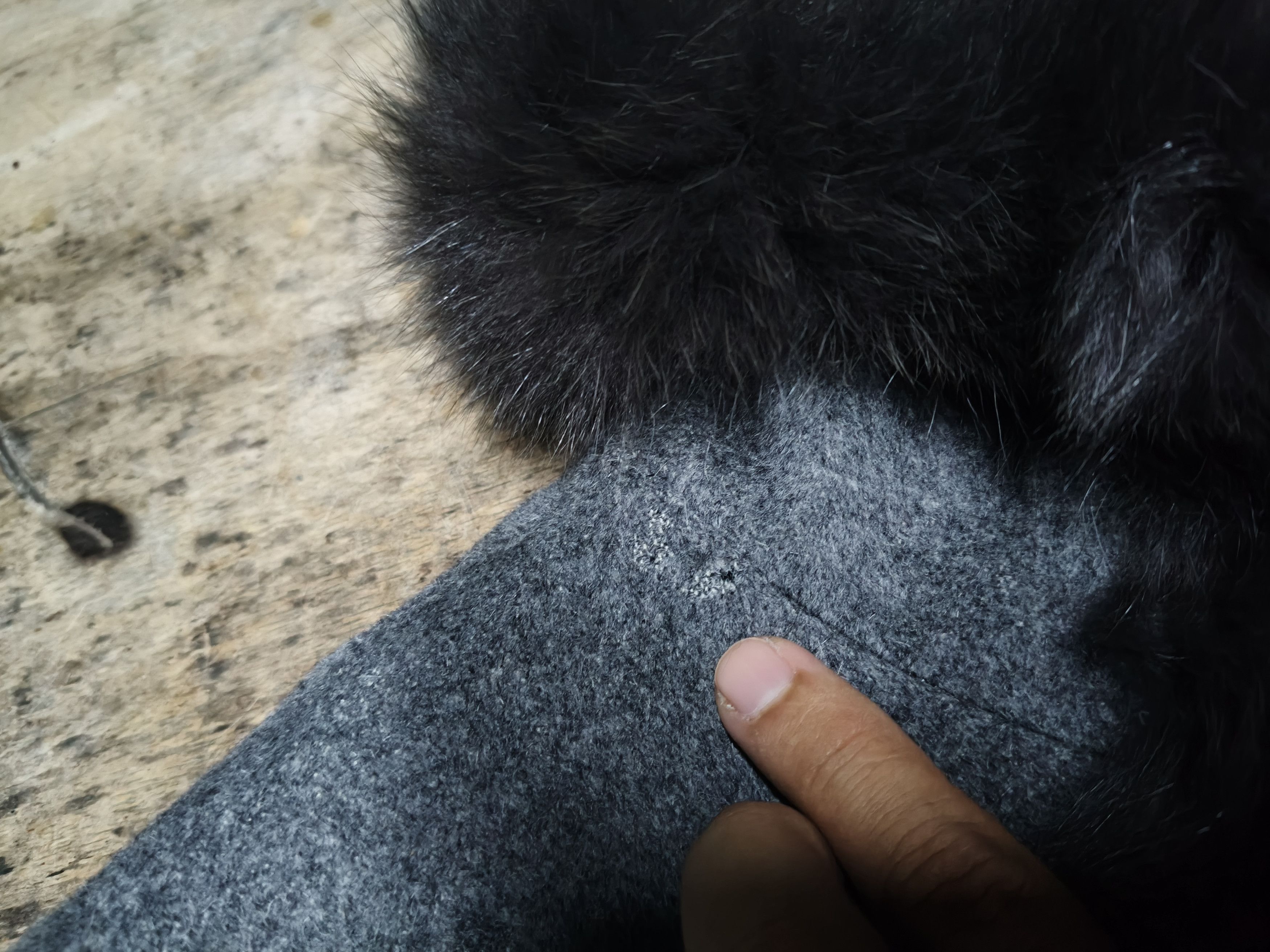 Japanese Brand Bellucci faux fur wool Coat Size M / US 6-8 / IT 42-44 - 9 Thumbnail