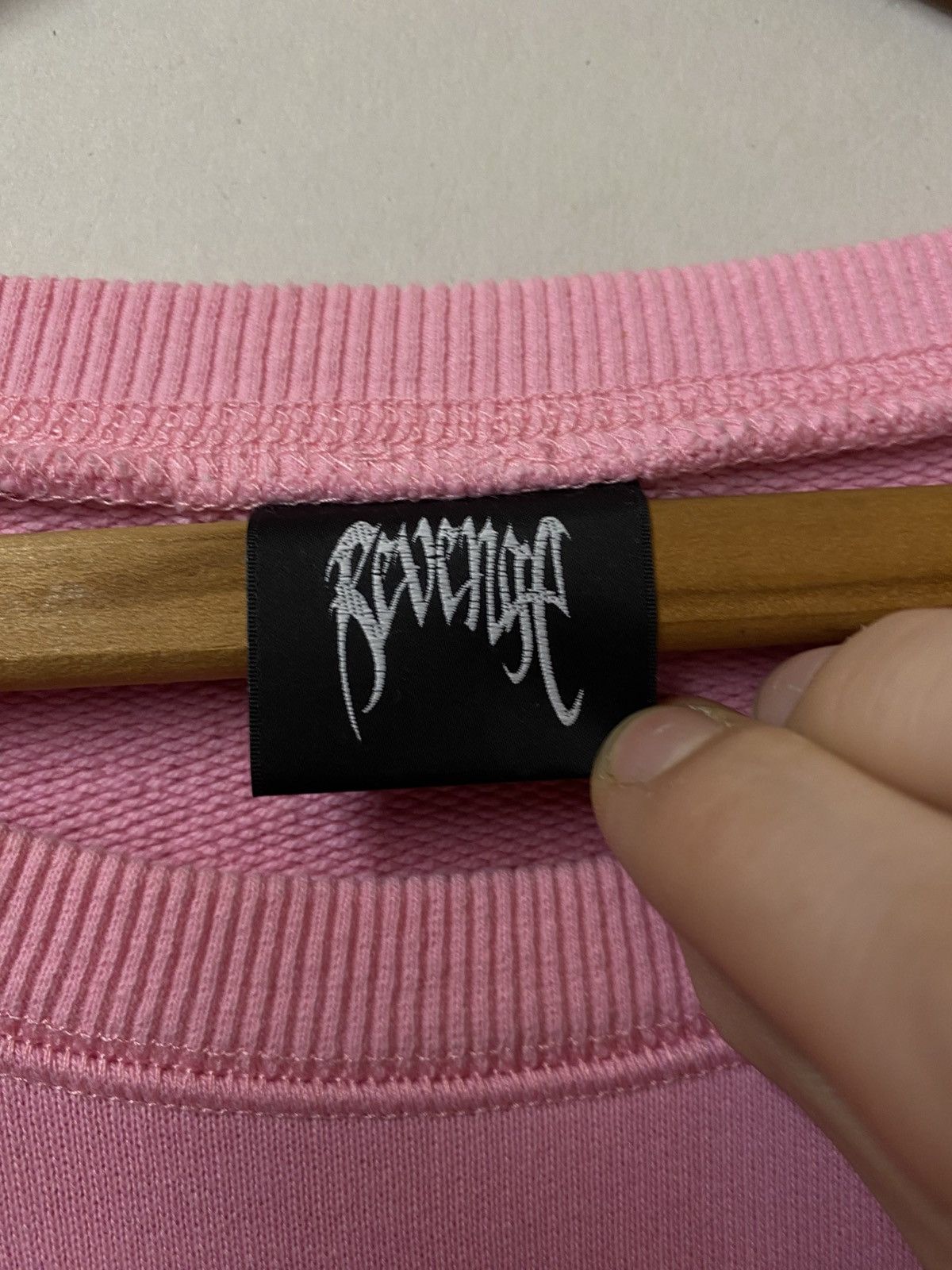 Revenge × Supreme Revenge Pink Embroidered Crewneck - Near Deadstock Size US L / EU 52-54 / 3 - 4 Thumbnail