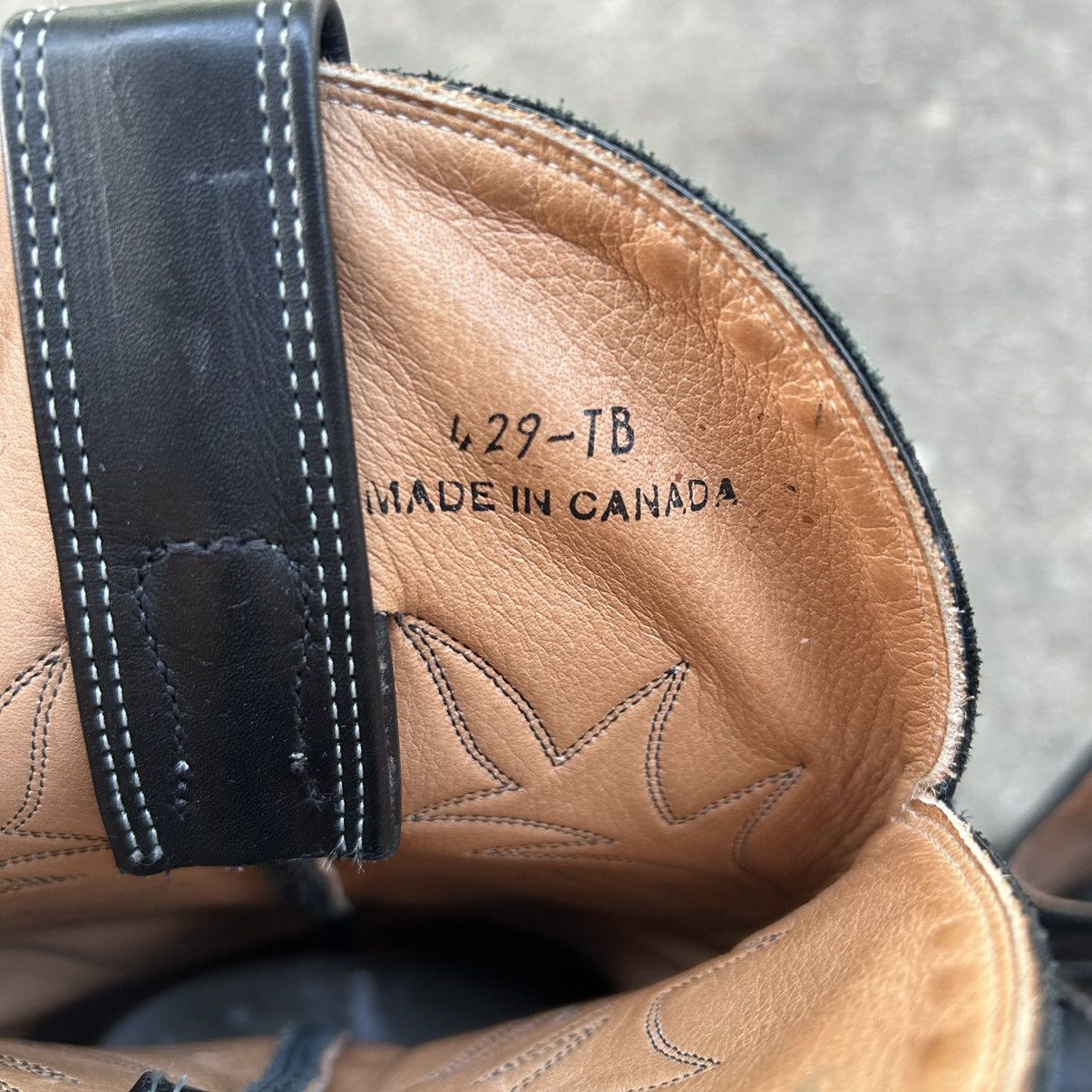 Vintage Custom Alberta Cowboy Boots Size US 8.5 / EU 41-42 - 7 Thumbnail