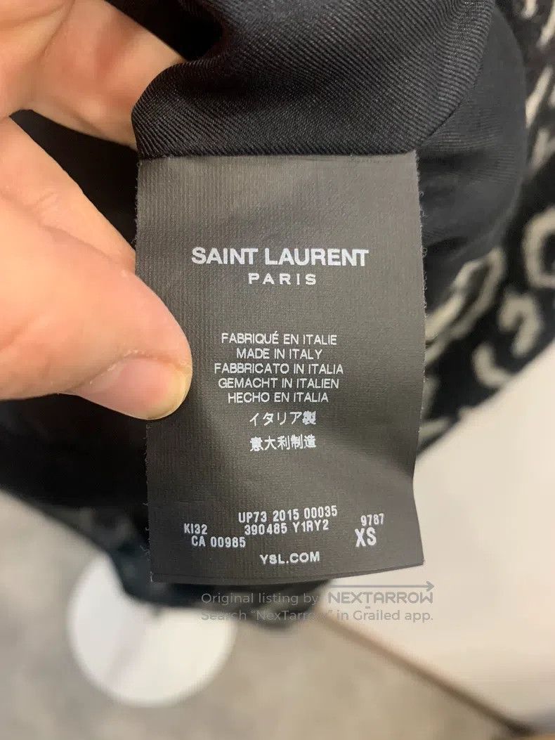 Saint Laurent Paris Saint Laurent Paris Leopard Print Cashmere Cardigan Size US XS / EU 42 / 0 - 8 Thumbnail