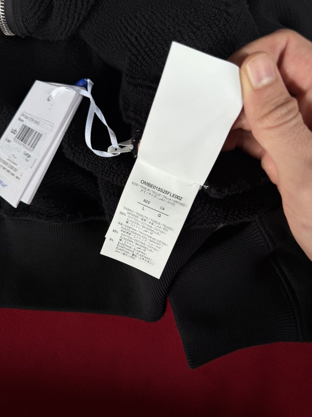 Off-White Off-White Star Arrow Skate Zip Hoodie Size US L / EU 52-54 / 3 - 9 Thumbnail