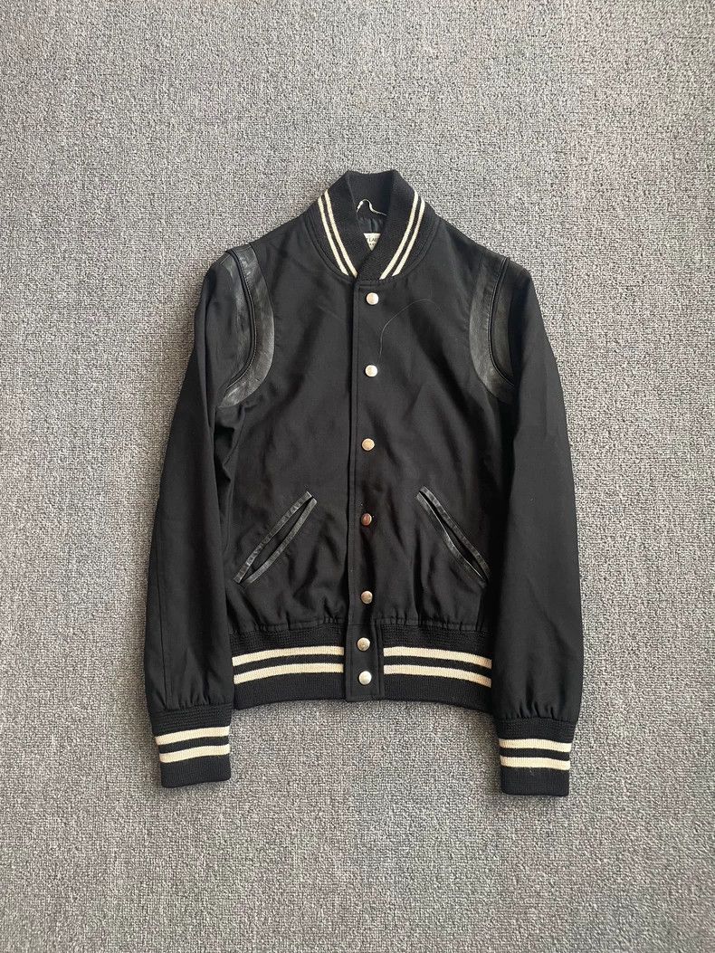 Saint Laurent Paris 13FW Darth Vader Teddy jacket