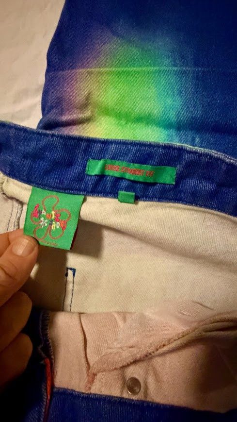Jaded London Jaded London Thermal Heat Map Jeans - Size [Size] Size 34" / US 12 / IT 48 - 4 Thumbnail