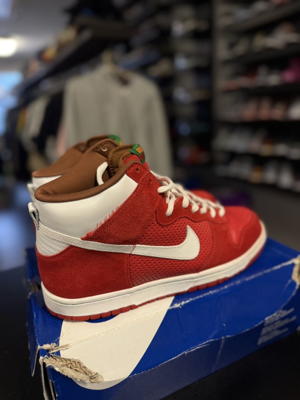 Nike 2008 Nike Dunk Pro SB High Big Gulp Sport Red - Size 11 Size US 11 / EU 44 - 7 Thumbnail