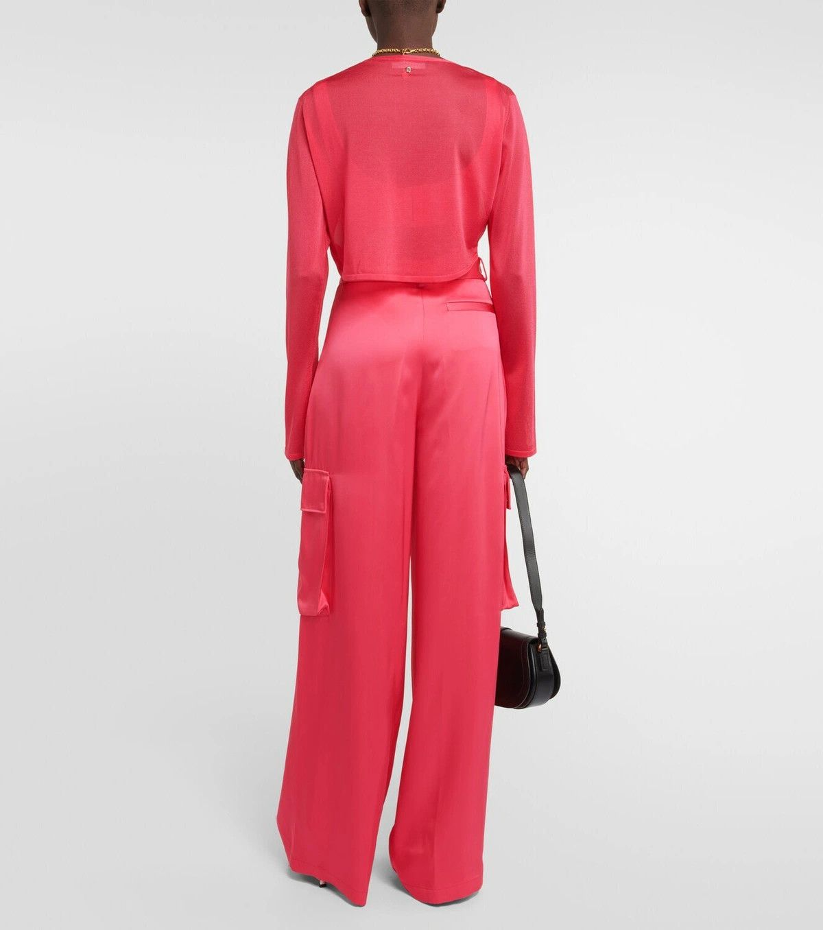 Versace o1y0226 Cardigan in Coral Size XS / US 0-2 / IT 36-38 - 5 Thumbnail