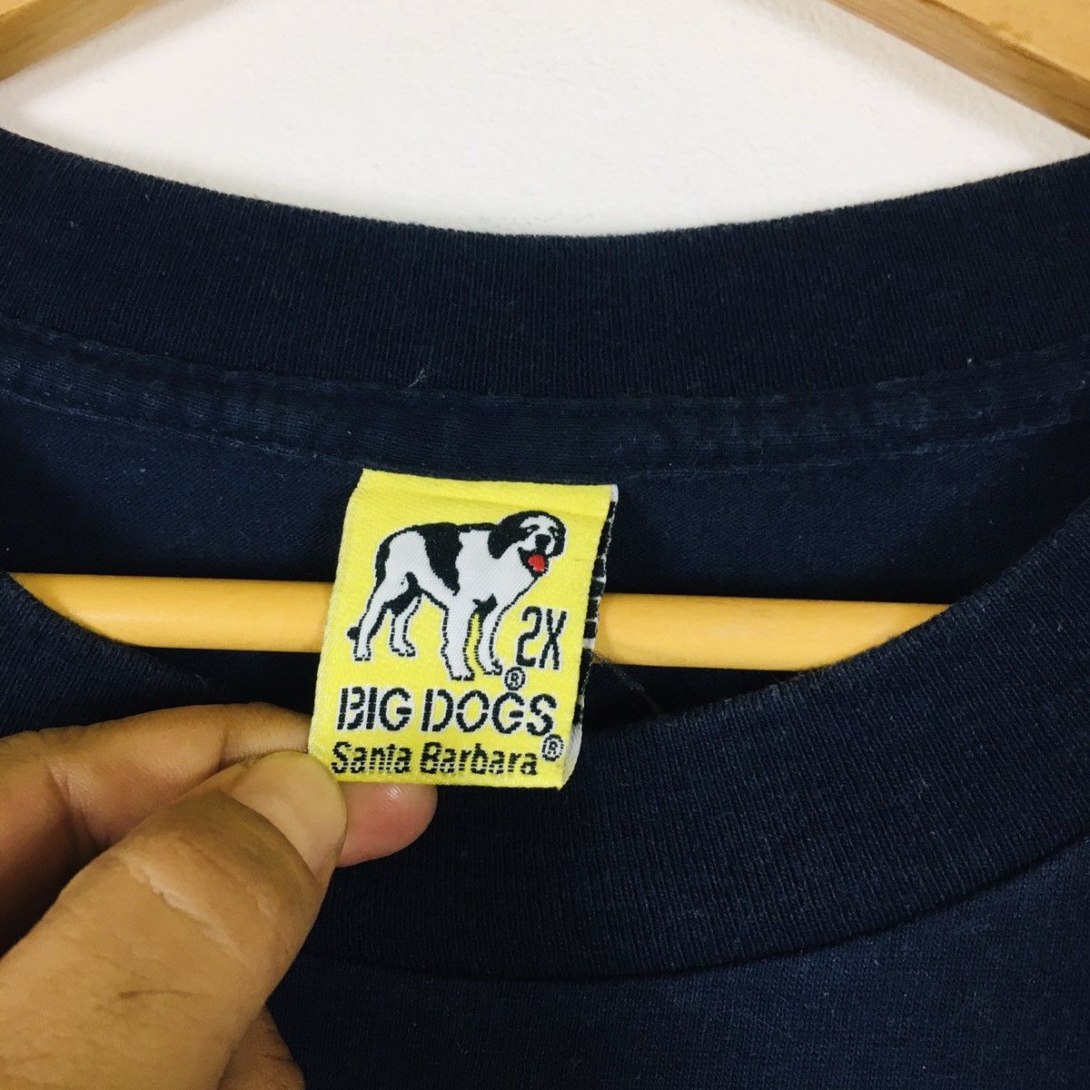 Big Dogs Vintage Single Stitch Big Dogs Santa Barbara Back Hit Size US L / EU 52-54 / 3 - 9 Thumbnail
