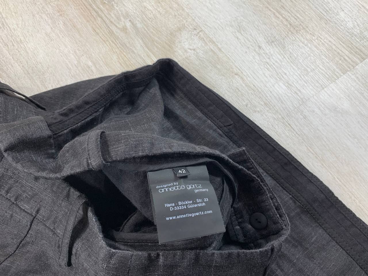 Annette Gortz × Japanese Brand Womens linen pants Annette Gortz Size 42 Size 28" / US 6 / IT 42 - 7 Thumbnail
