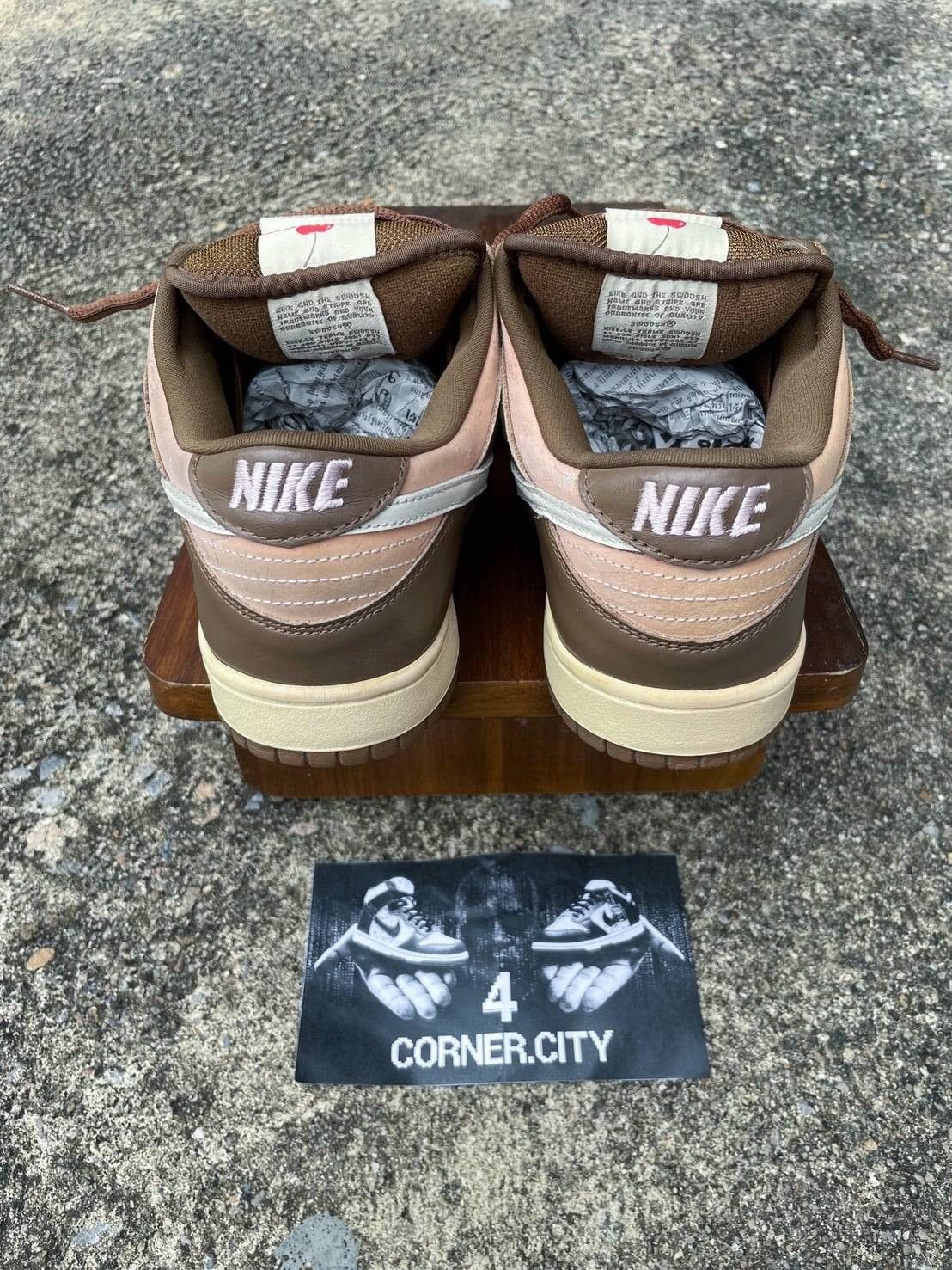 Nike Nike Sb Dunk Low Stussy Cherry Size US 9 / EU 42 - 4 Thumbnail