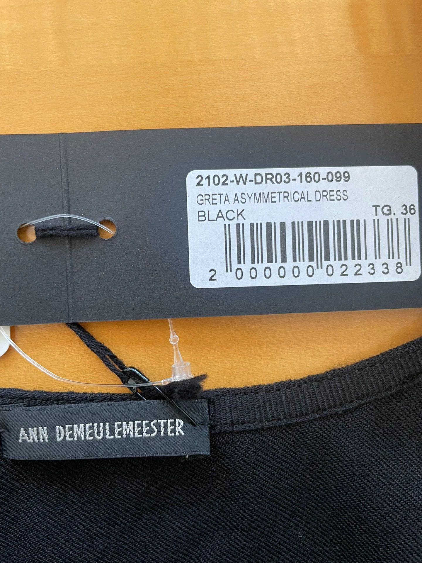 Ann Demeulemeester Ann Demeulemeester 21aw Women's One-Sleeve Dress Size S / US 4 / IT 40 - 4 Thumbnail