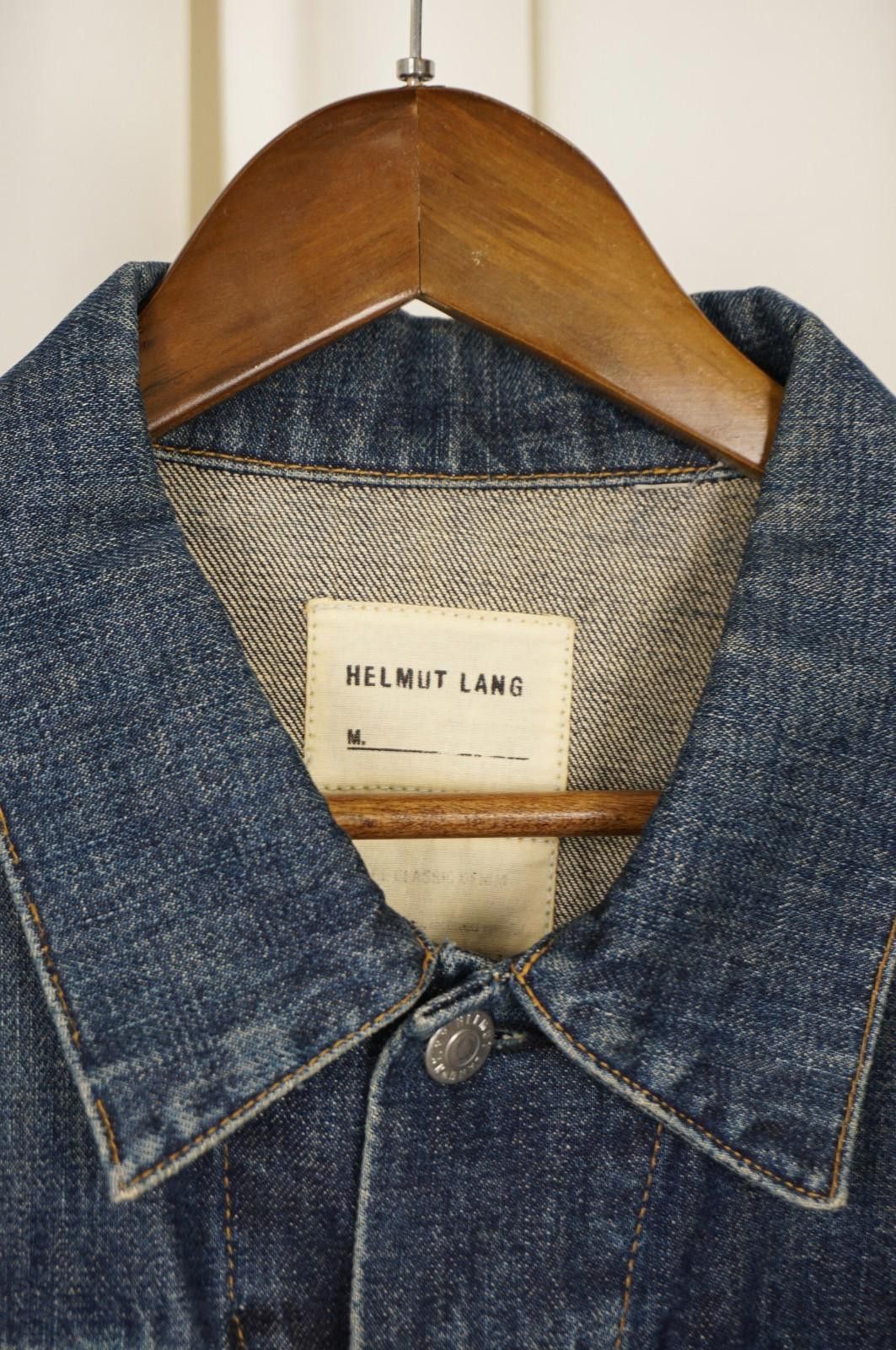 Helmut Lang HELMUT LANG Type lll Denim Jacket c.2001-2003 Size L / US 10 / IT 46 - 7 Thumbnail