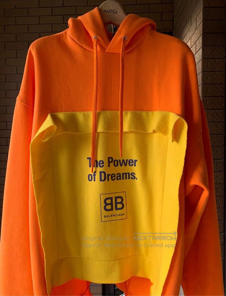 Balenciaga Balenciaga Patchwork Irregular Cut Hoodie Design Size US XS / EU 42 / 0 - 1 Thumbnail