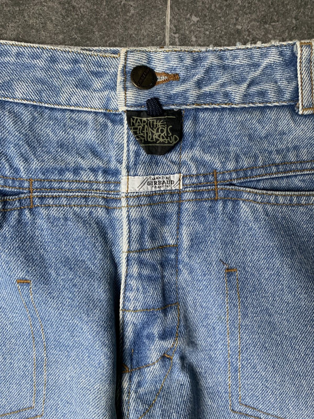 Marithe + Francois Girbaud 2000s Marithe Francois Girbaud Blue Jeans Size US 27 - 5 Thumbnail