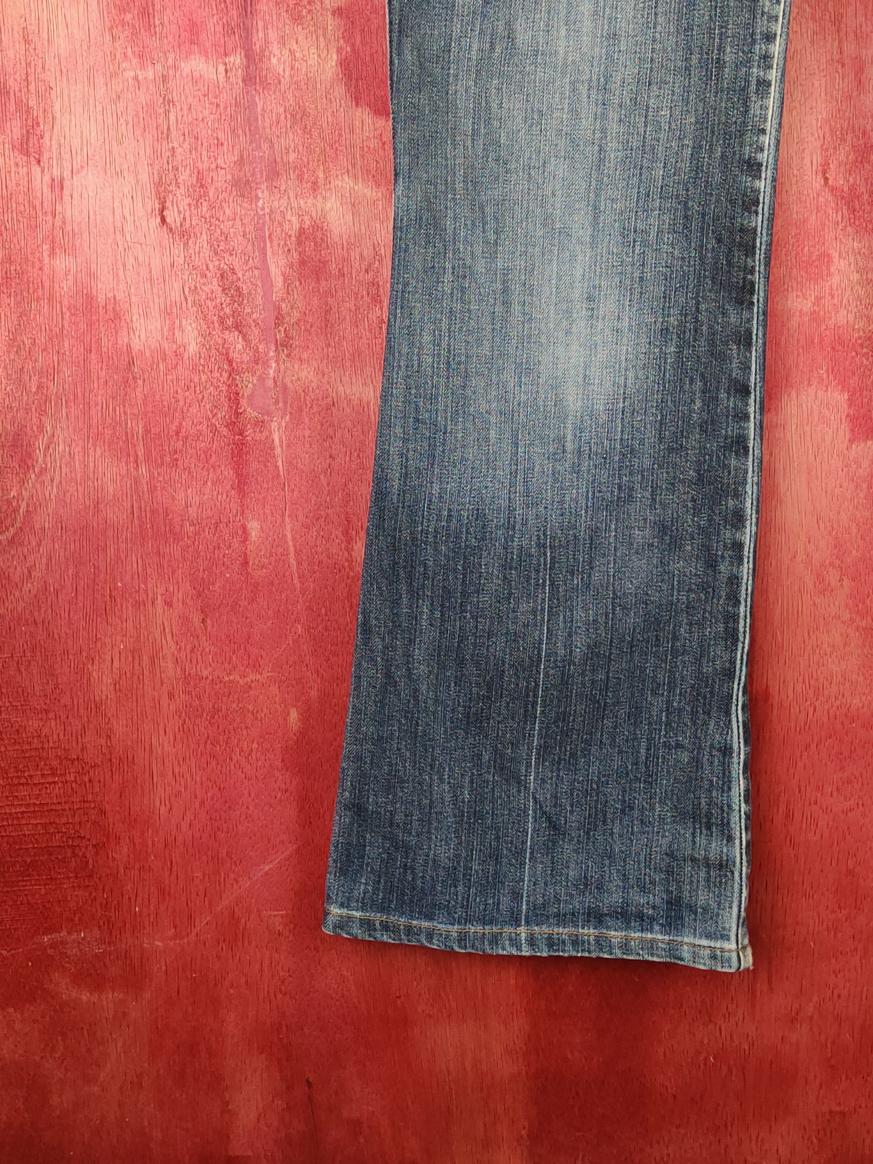 Gap Gap Dark Blue Distressed Ripped Jeans#S1806 Size 30" / US 8 / IT 44 - 4 Thumbnail