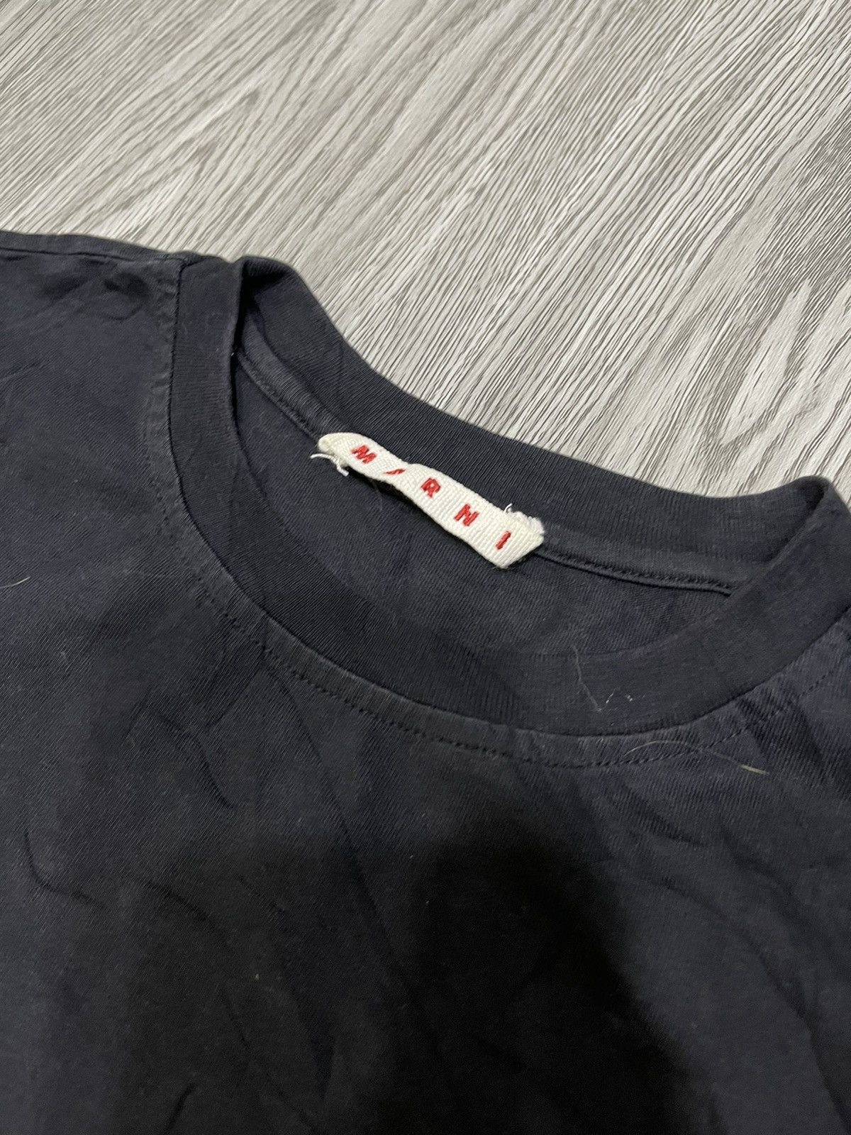 Marni Marni blank tee made in ITALY Size US L / EU 52-54 / 3 - 3 Thumbnail