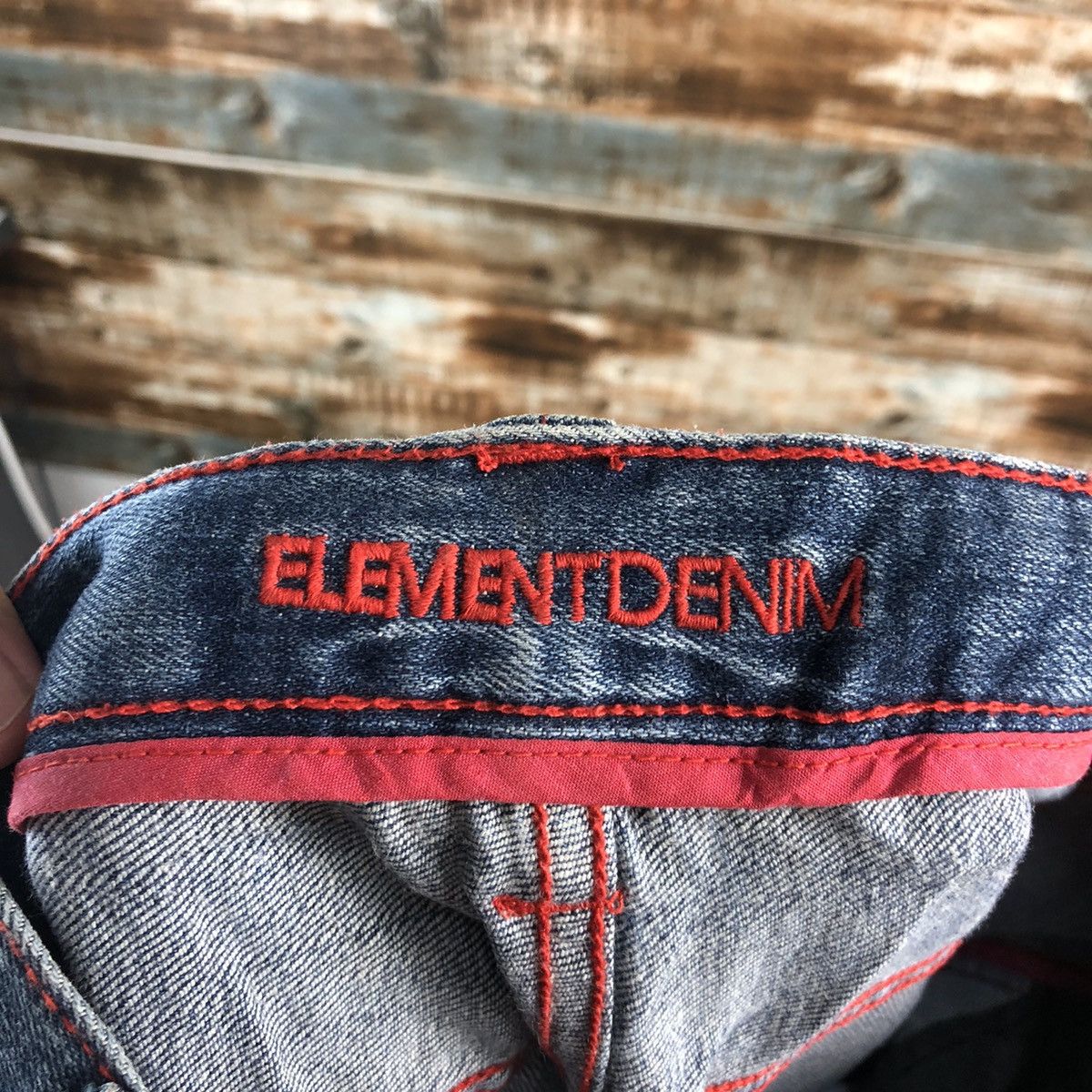 Element × Vintage DLL Element Blue selvedge Denim Pants #C122 Size US 30 / EU 46 - 18 Thumbnail