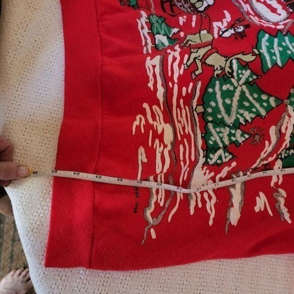 Vintage Nutcracker Vintage Sz M Red Puff Graphic Embellished Holiday Size M / US 6-8 / IT 42-44 - 8 Thumbnail