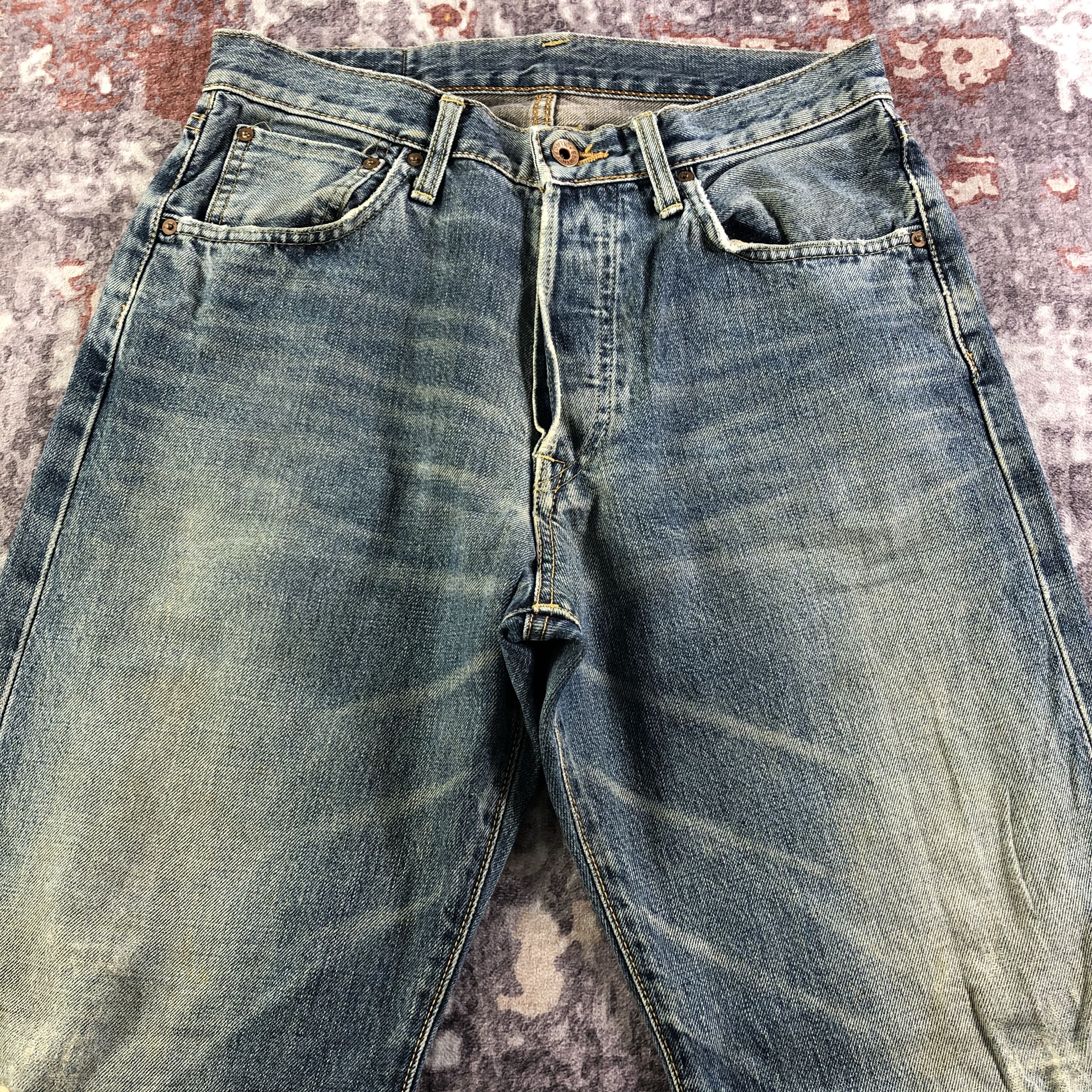 Edwin Vintage Redline Edwin 505 Jeans-JM3521 Size US 31 - 3 Thumbnail