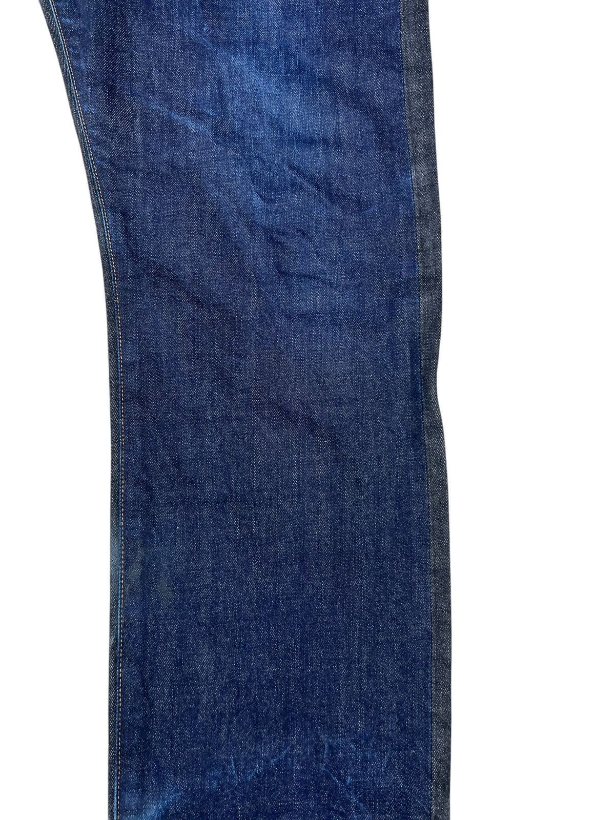 Futura Vintage FUTURA Japan 2 Tones Denim Distressed Jeans Size US 34 / EU 50 - 10 Thumbnail