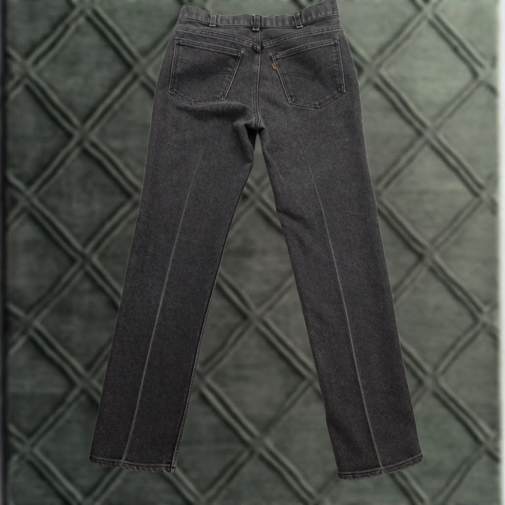 Levi's VINTAGE Levi's Gold Tab Jeans Mens 34x32 USA Black 34 32 Straight Denim Jeans Mens Size US 34 / EU 50 - 1 Thumbnail