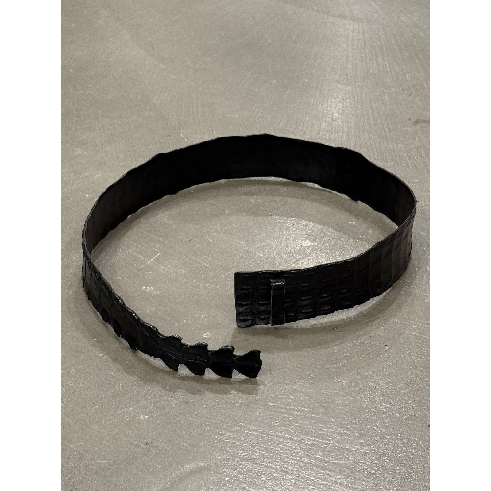 Gucci A/W2002 Gucci by Tom Ford real crocodile belt Size ONE SIZE - 1 Thumbnail