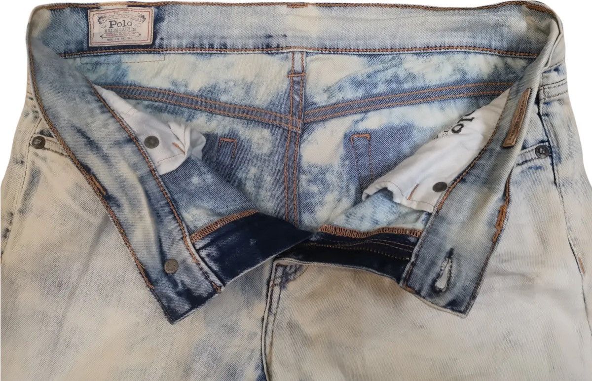 RRL Ralph Lauren Polo Ralph Lauren Tompkins Skinny Jeans Acid Wash Size US 29 - 9 Thumbnail