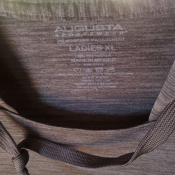 Designer Augusta Sportswear Long Slv Moisture Management Grey Sz. XL Size XL / US 12-14 / IT 48-50 - 7 Thumbnail