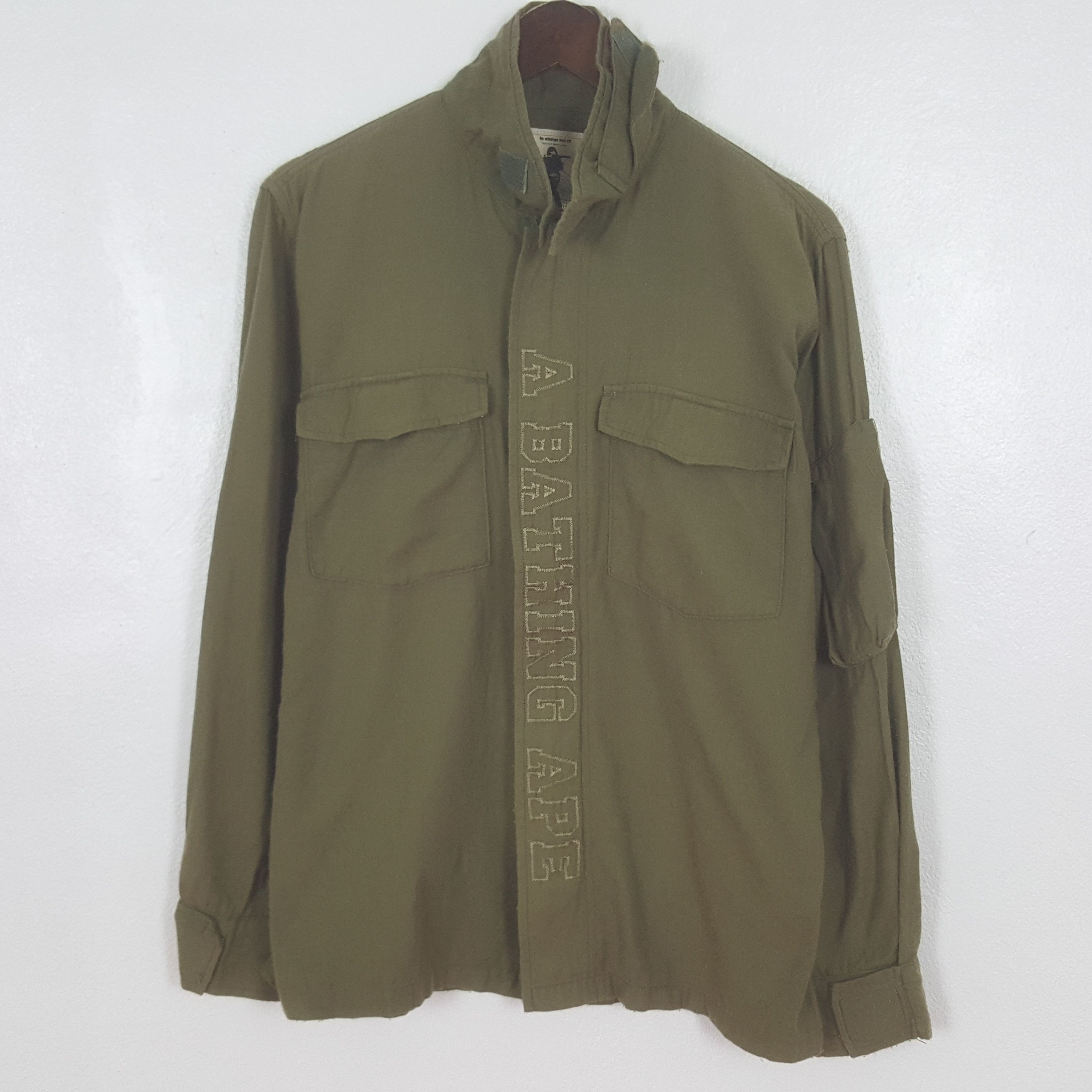 Bape Vintage A Bathing Ape BAPE Button Up Jacket Size US M / EU 48-50 / 2 - 1 Thumbnail