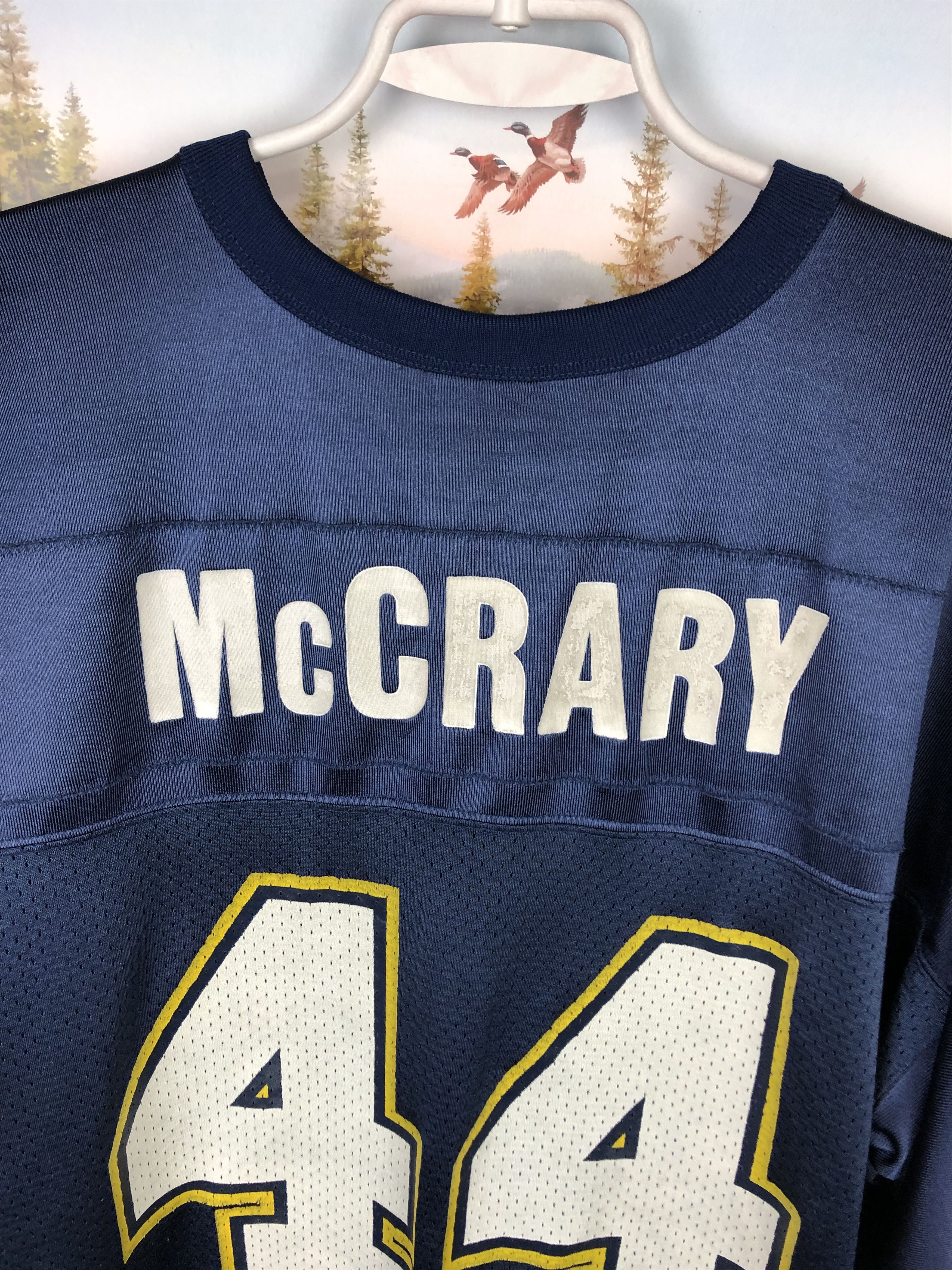 NFL Vintage 90's Nike San Diego Chargers #44 Mc Crary Jersey NFL Size US XXL / EU 58 / 5 - 8 Thumbnail