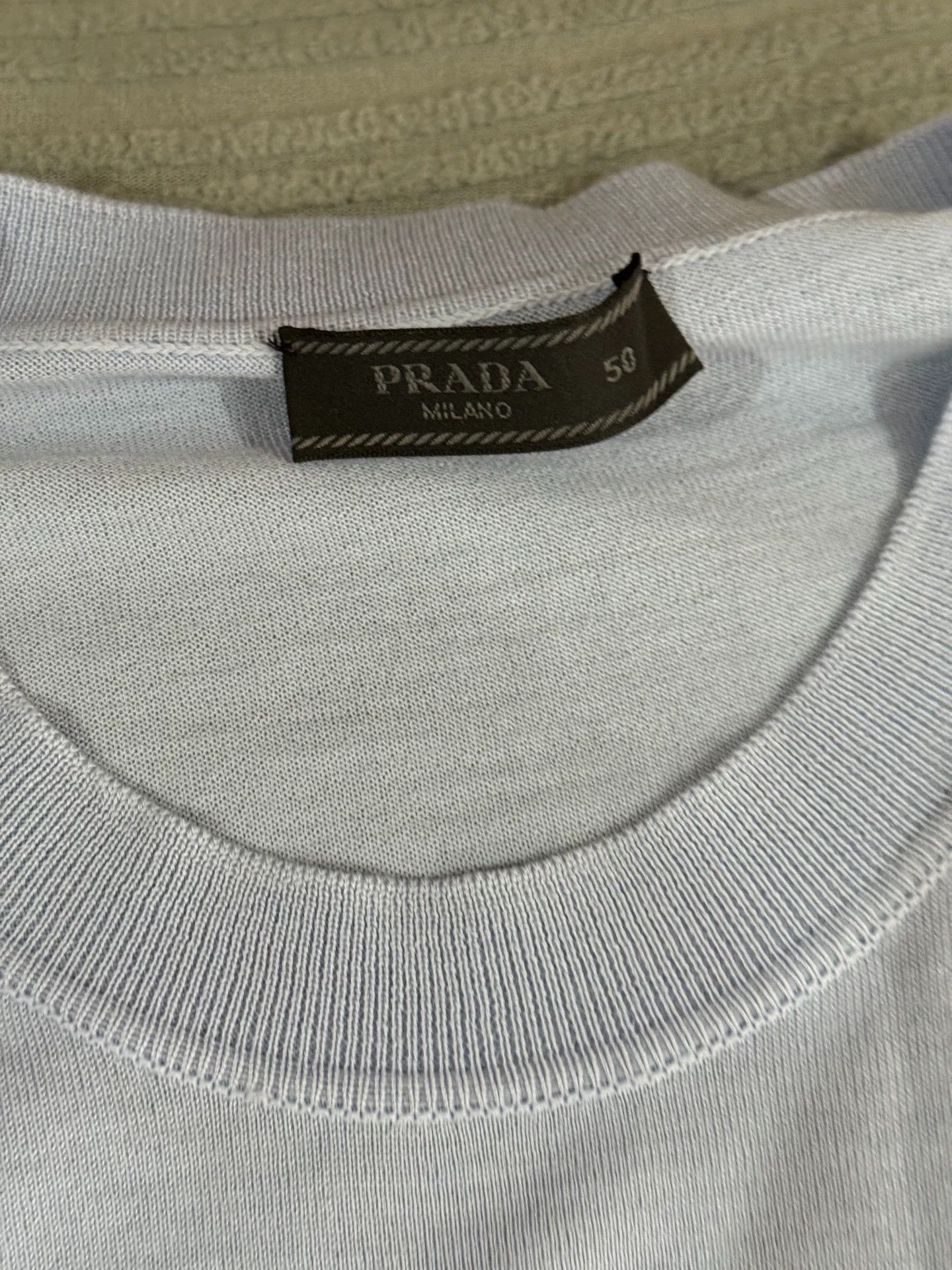 Prada Prada Wool Knit Short Sleeve Authentic Size US M / EU 48-50 / 2 - 3 Thumbnail