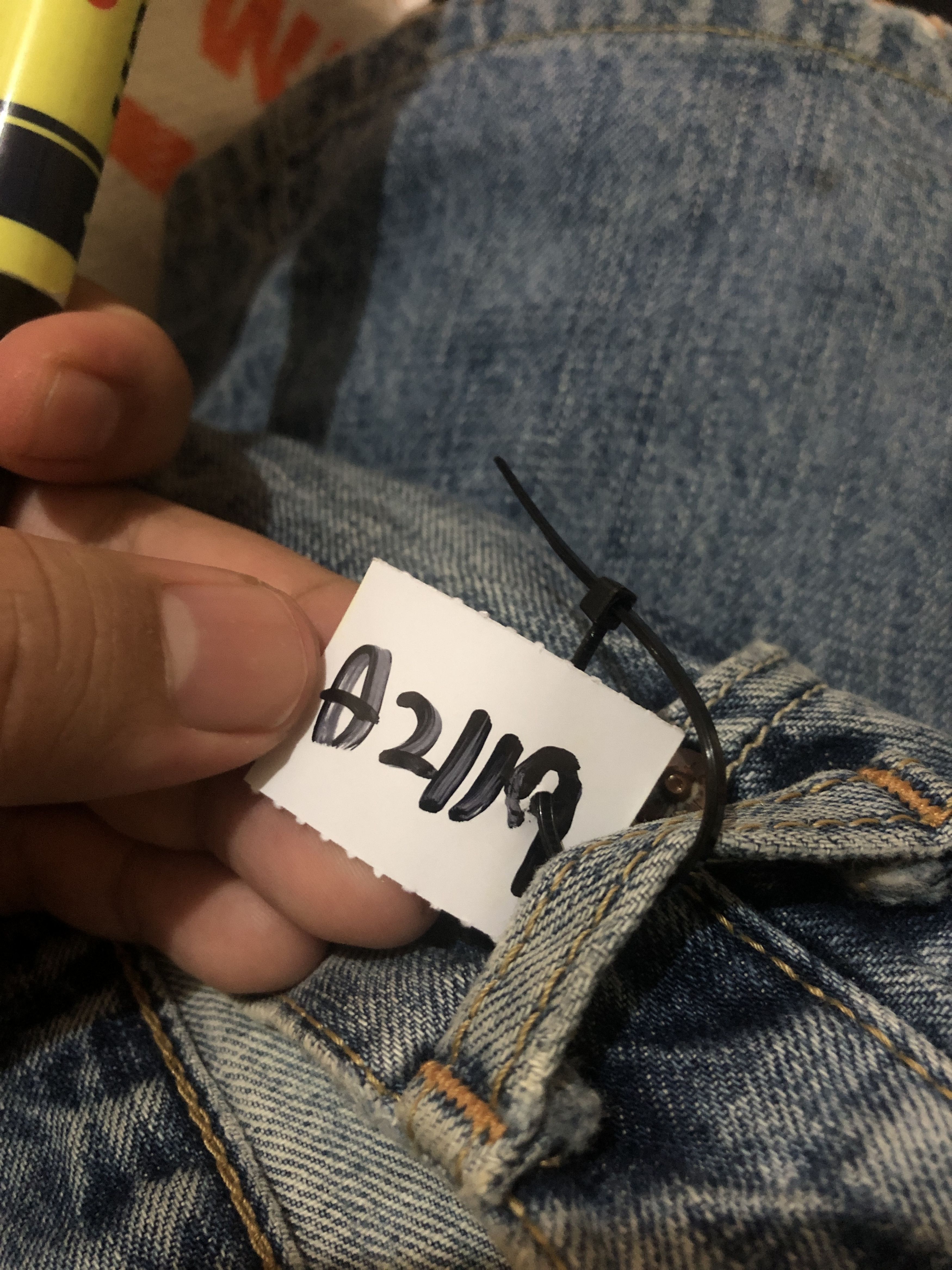 Levi's Levis Blue Distressed ripped Denim Pants #A2119 Size US 32 / EU 48 - 25 Thumbnail