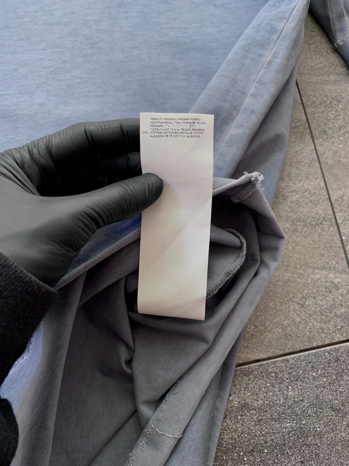 Maison Margiela FREE TAX! Line 10 Distressed Faded Teee Size US XL / EU 56 / 4 - 12 Thumbnail