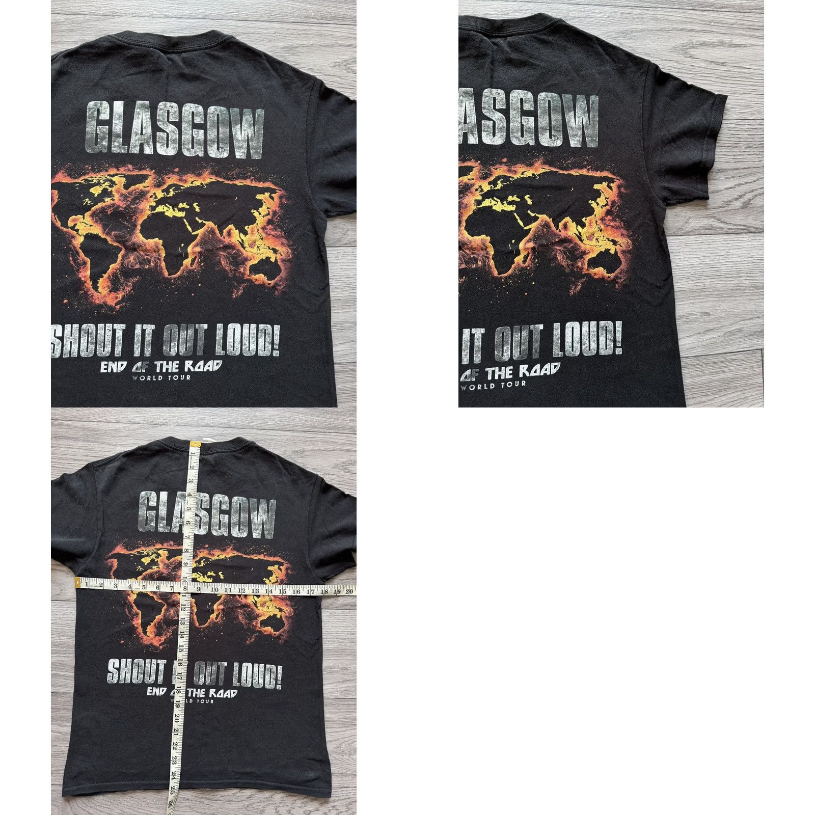 Gildan KISS End Of The Road World Tour Concert T-shirt Men S Black Double-Sided Gildan Shirt Size S Size US S / EU 44-46 / 1 - 9 Thumbnail